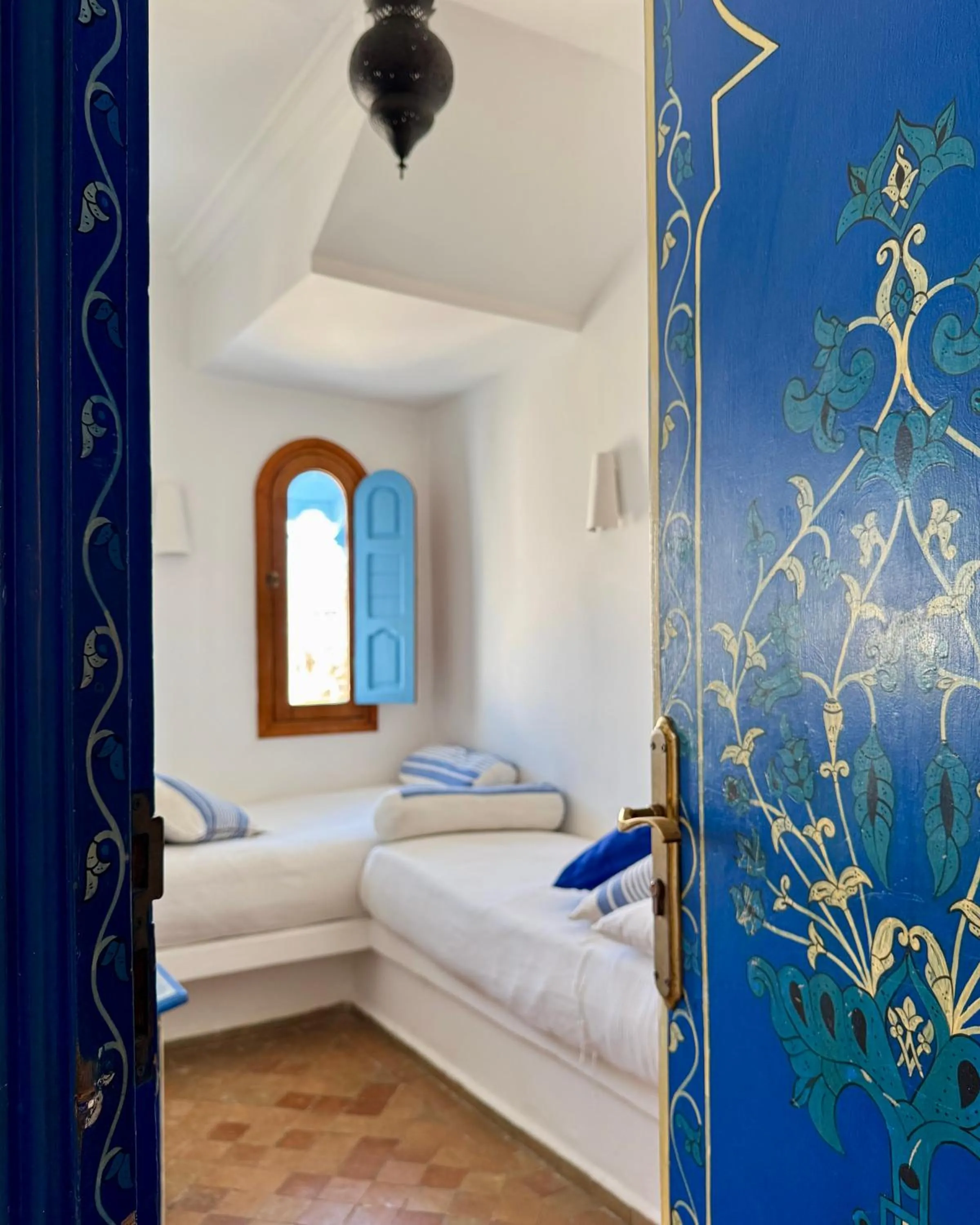 Bed in Hotel Al Alba Hammam & Restaurant