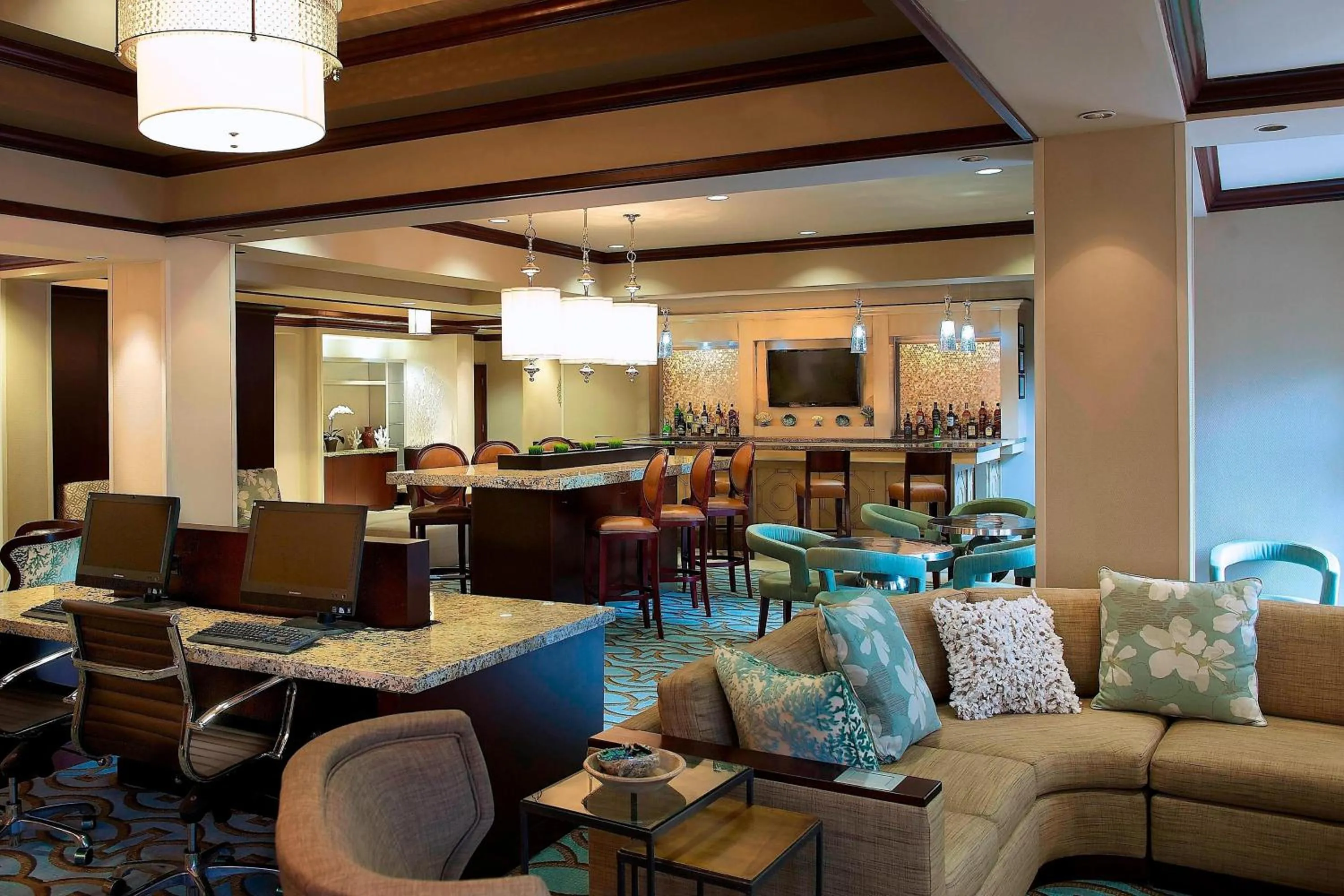 Lobby or reception in Courtyard by Marriott Savannah Downtown - Historic District