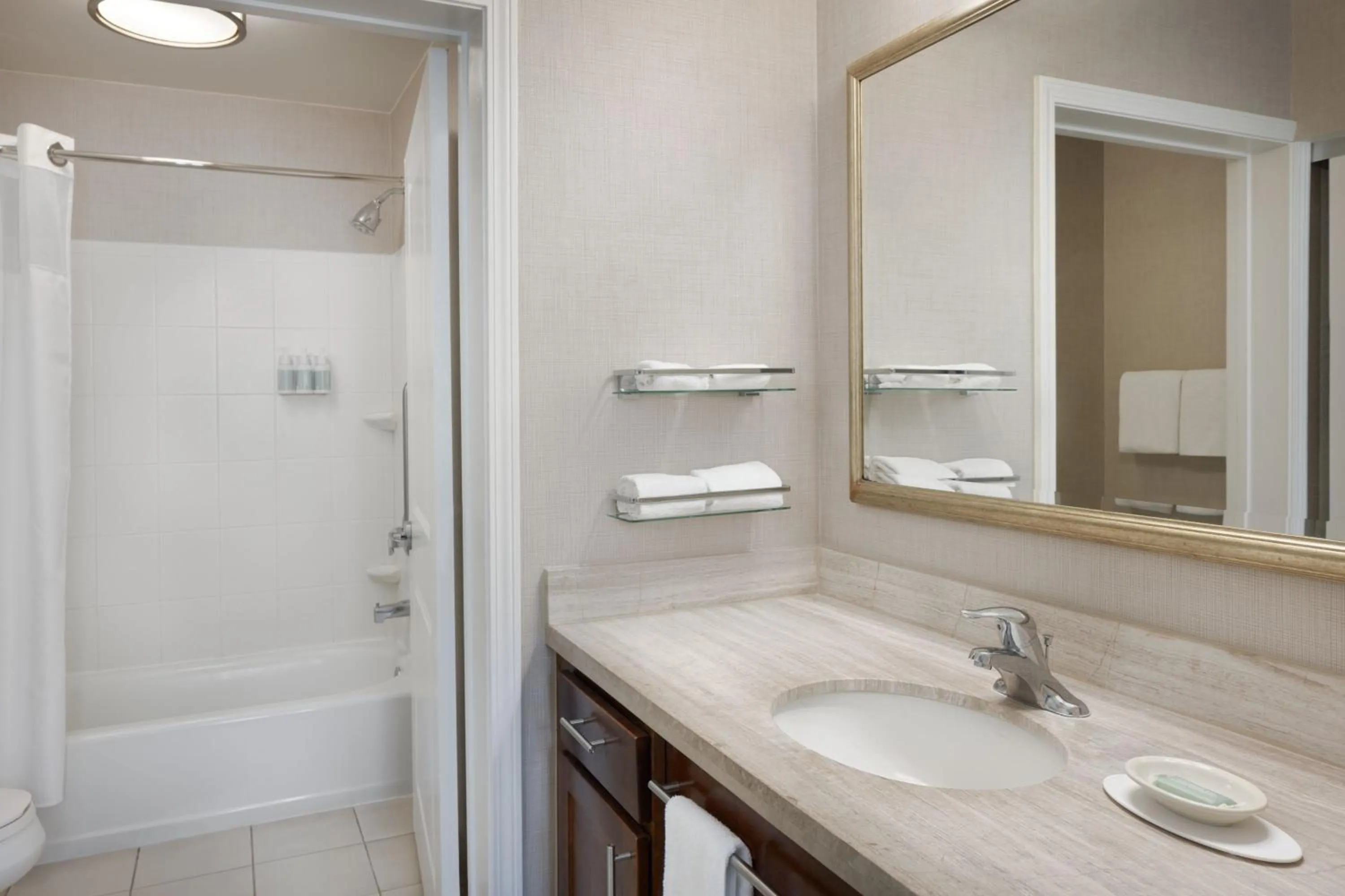 Bathroom in Residence Inn Savannah Downtown Historic District