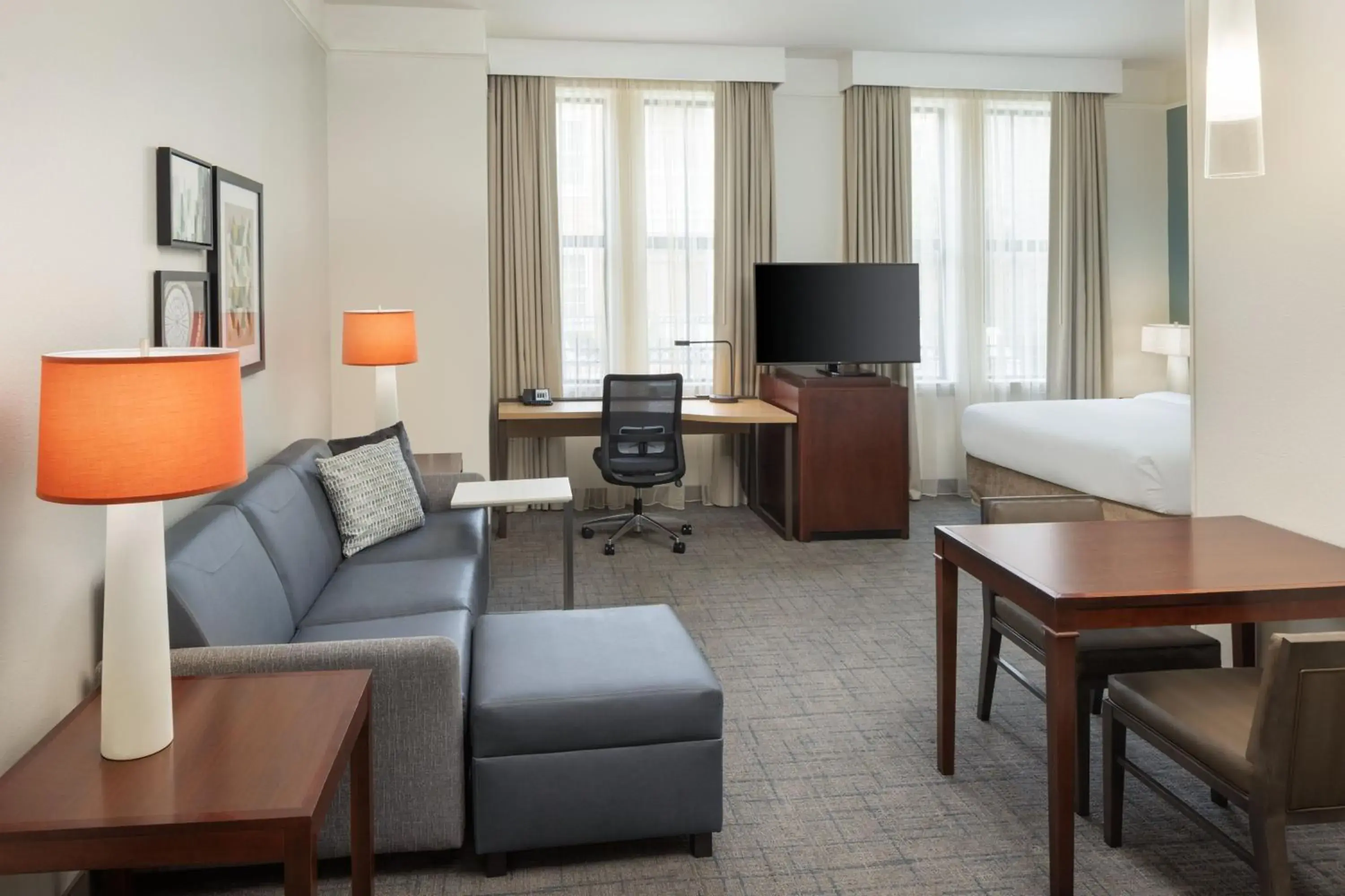 King Studio with Sofa Bed - Hearing Accessible in Residence Inn Savannah Downtown Historic District King Studio with Sofa Bed - Hearing Accessible in Residence Inn Savannah Downtown Historic District