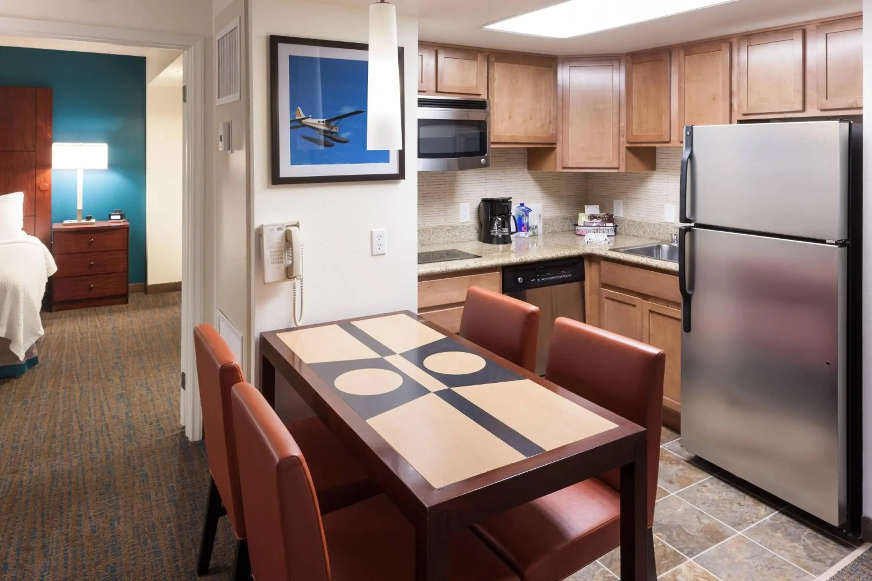 Two-Bedroom Suite with Lake View and Balcony in Residence Inn by Marriott Seattle Downtown/Lake Union Two-Bedroom Suite with Lake View and Balcony in Residence Inn by Marriott Seattle Downtown/Lake Union