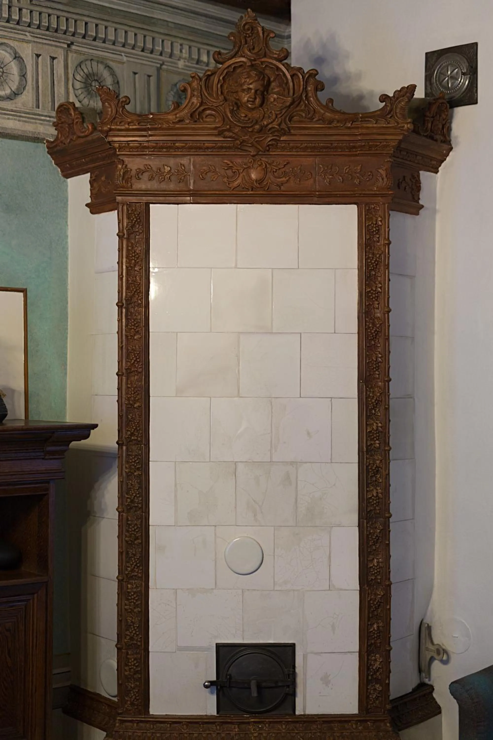 Decorative detail in Bernardinu B&B House