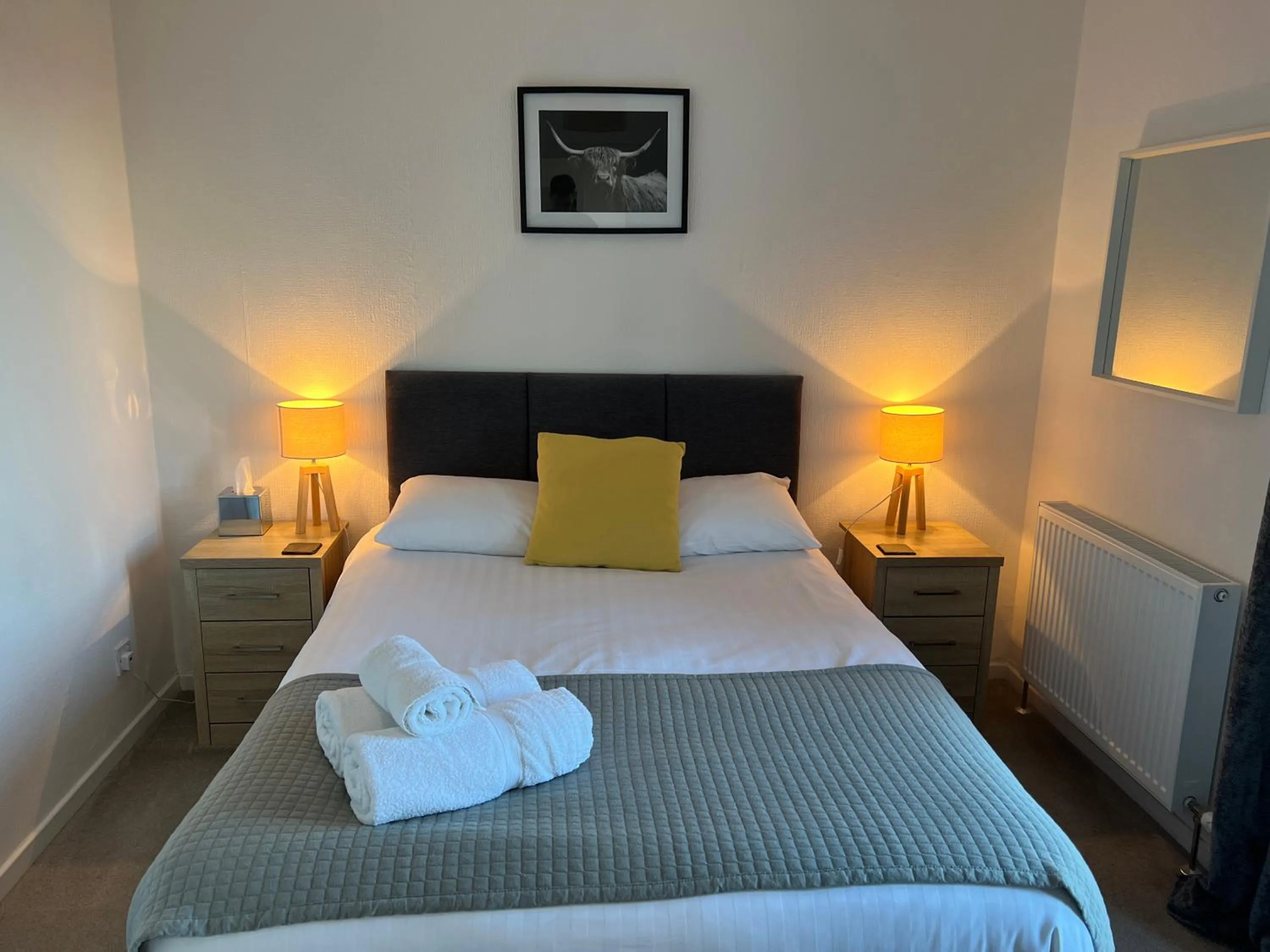 Bed in Loch Eyre House