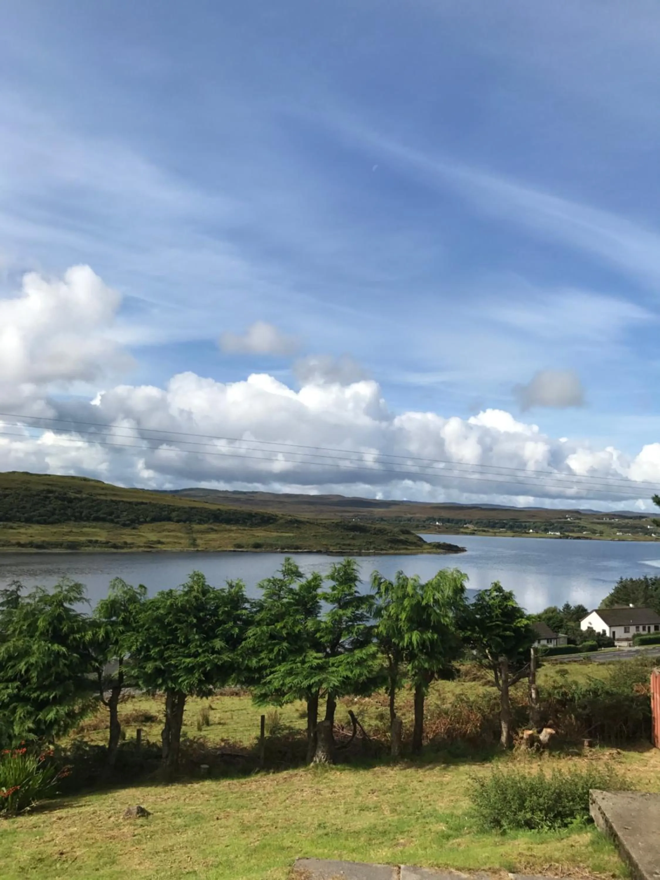 Natural landscape in Loch Eyre House