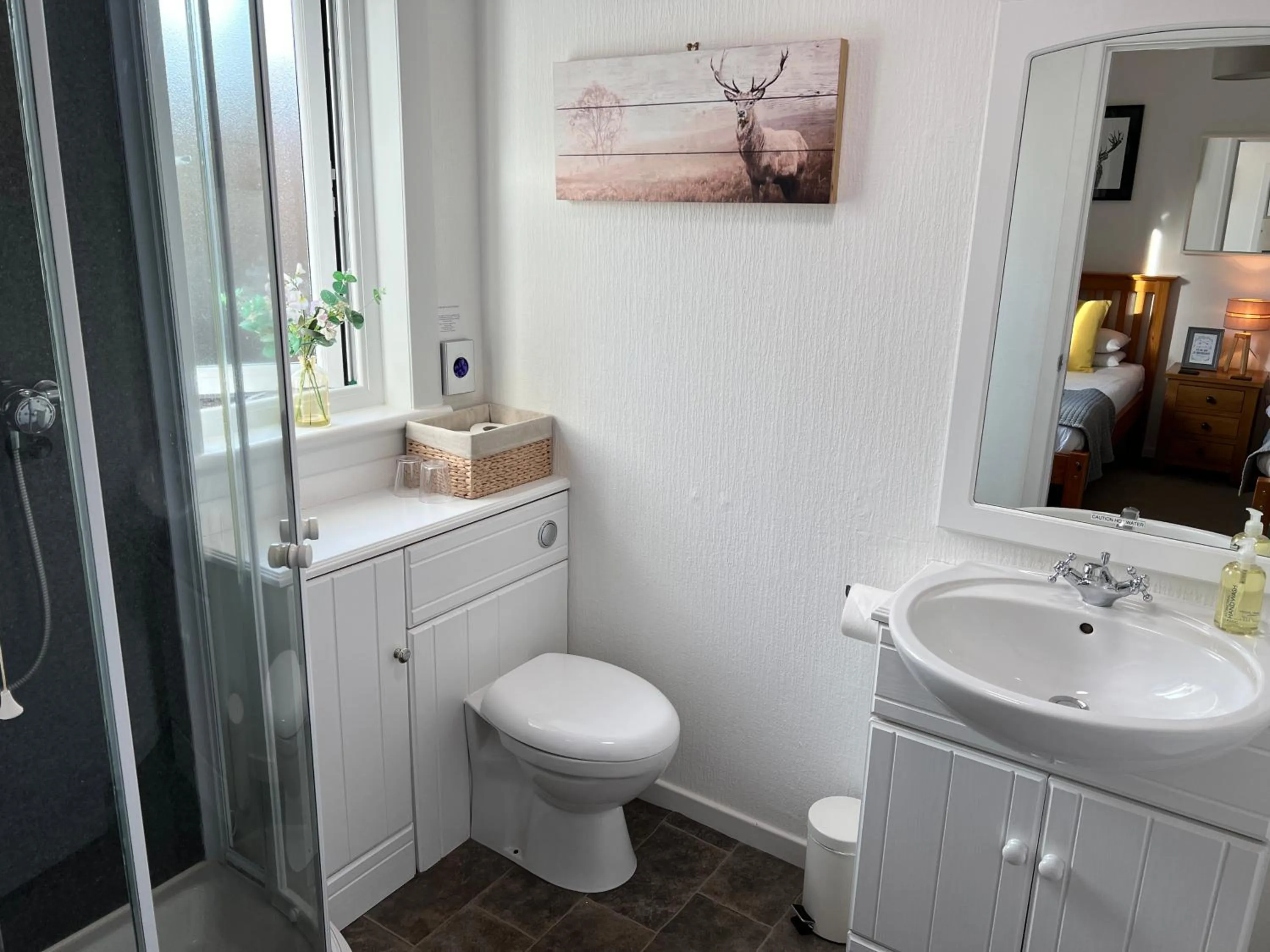 Shower in Loch Eyre House