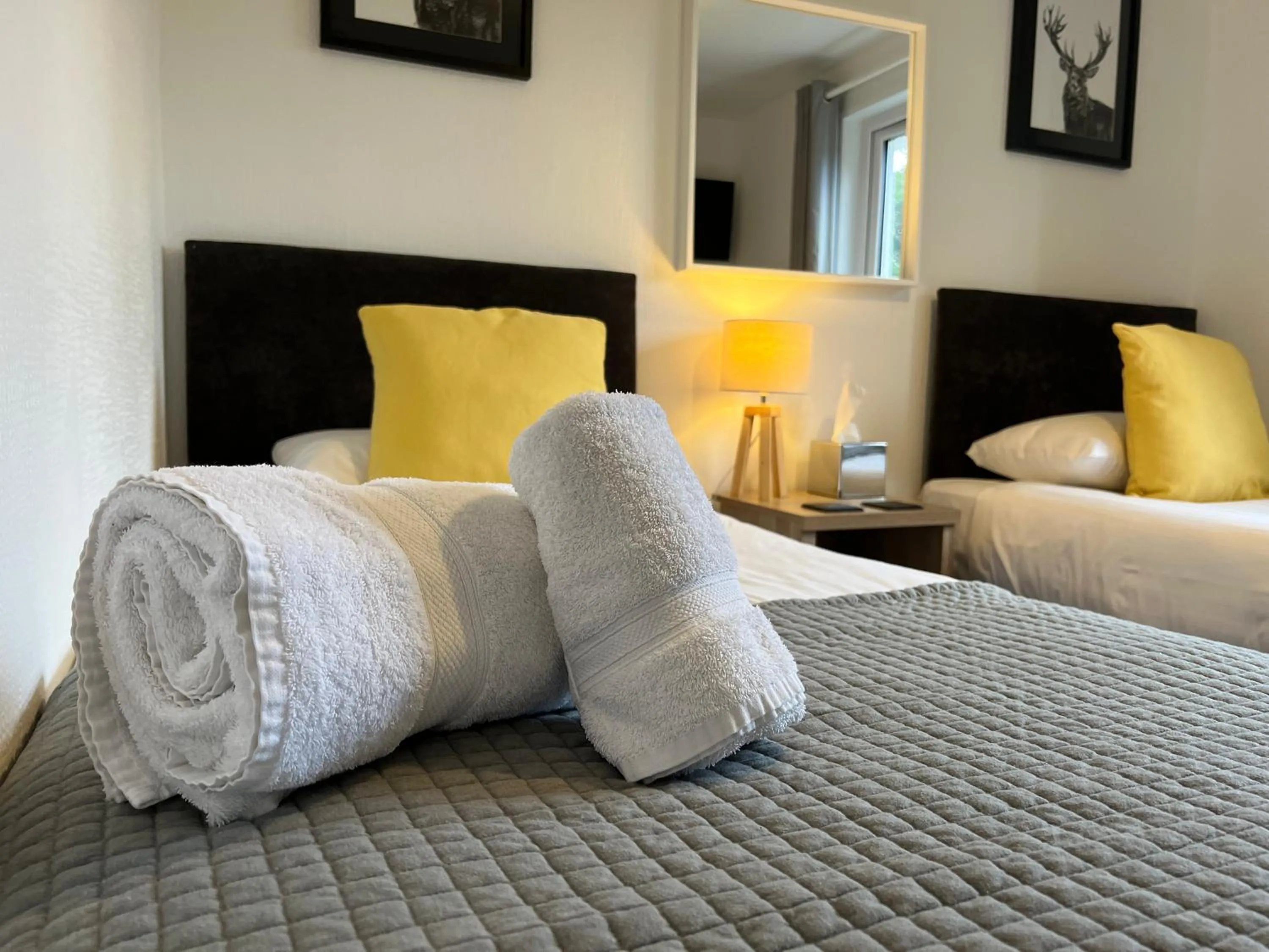 Photo of the whole room, Bed in Loch Eyre House