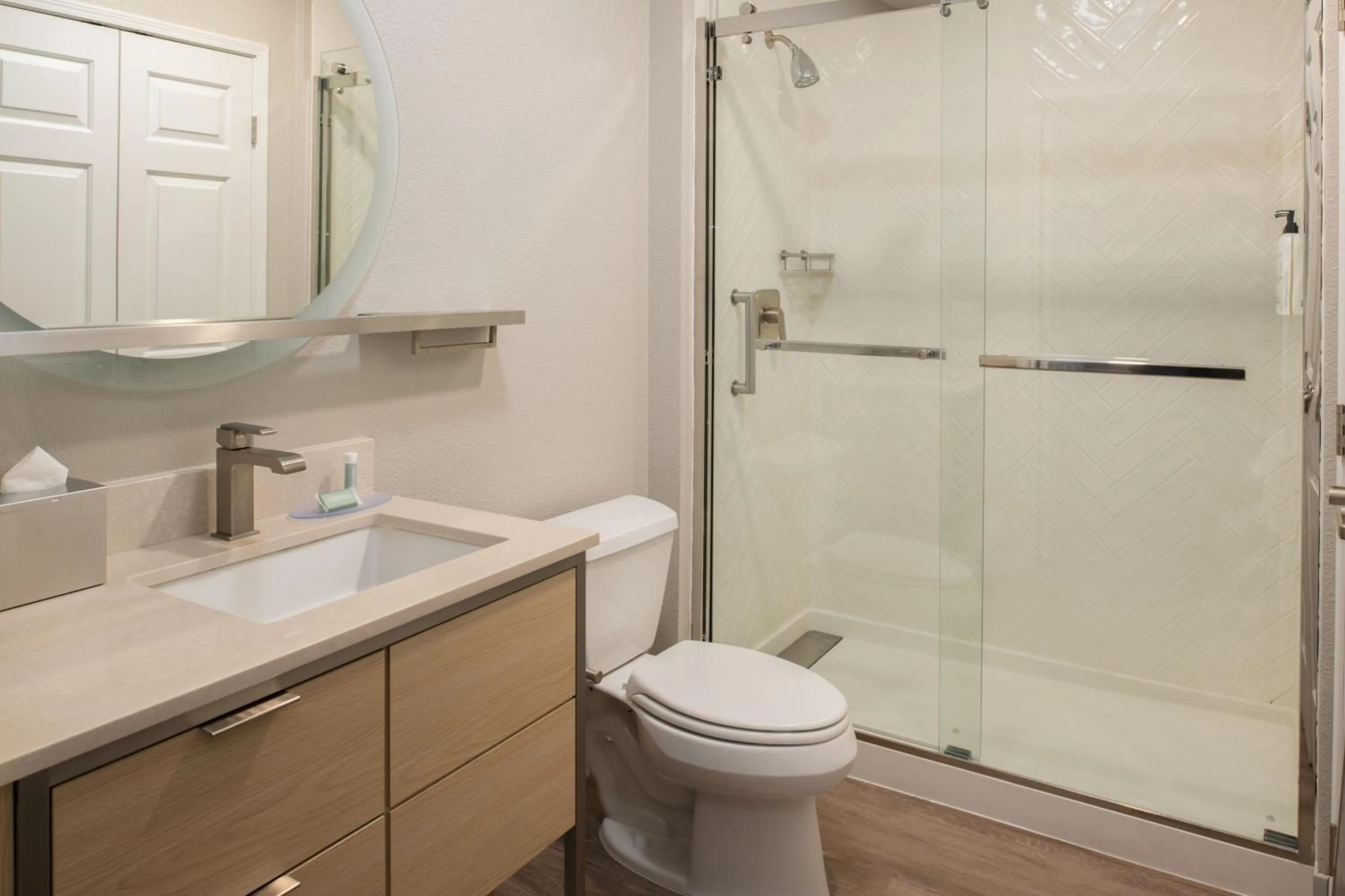 Bathroom in TownePlace Suites San Jose Campbell