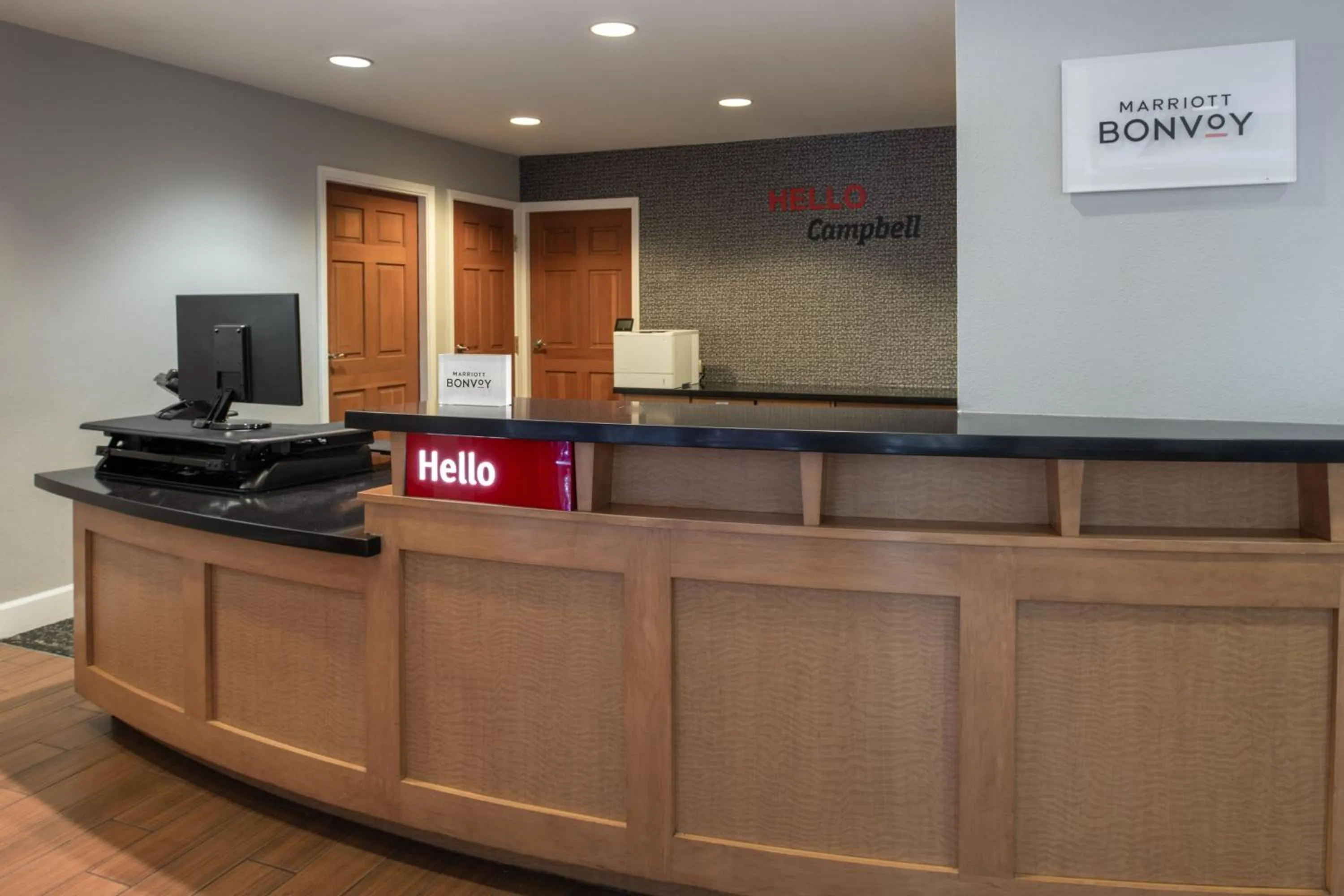 Lobby or reception in TownePlace Suites San Jose Campbell
