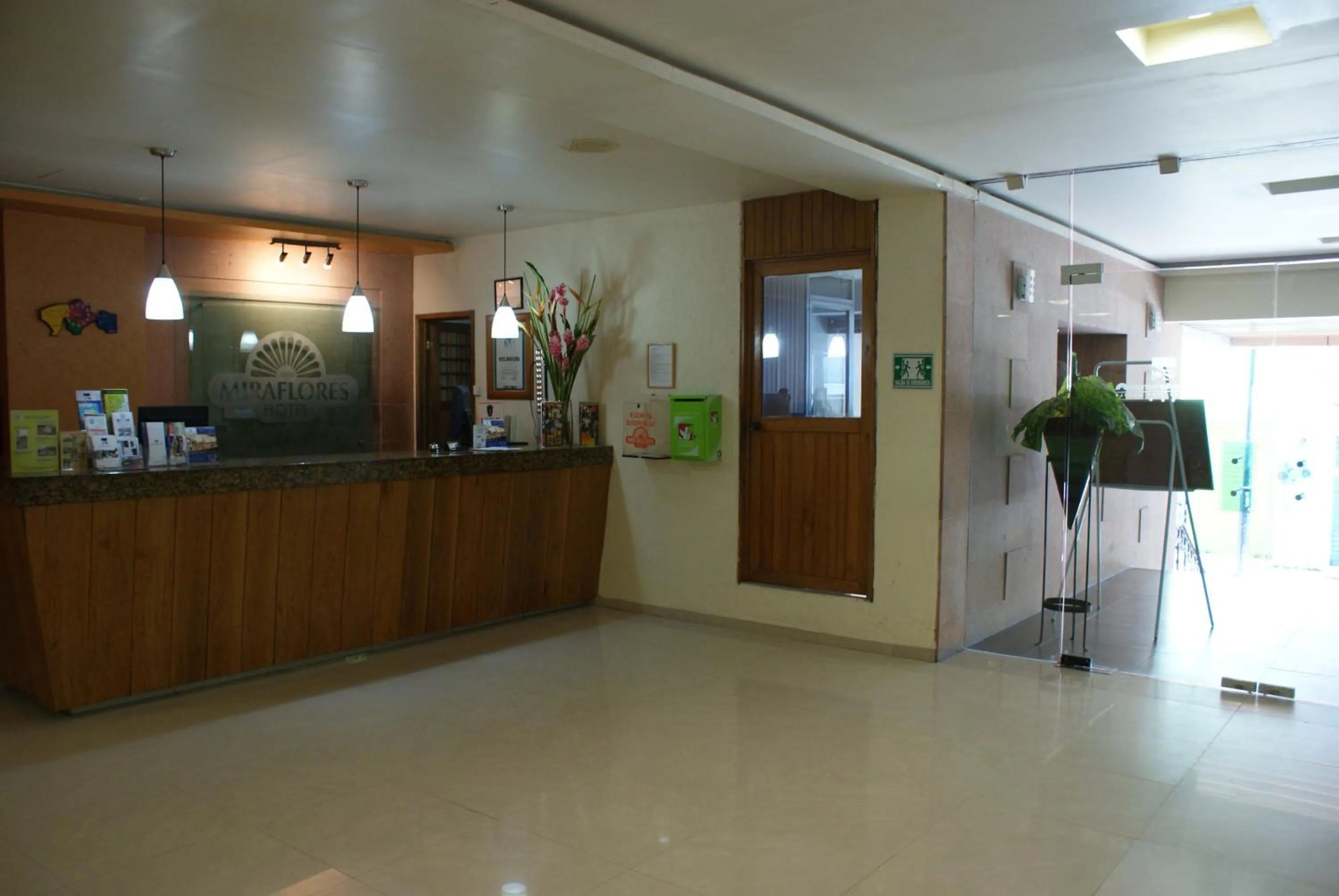 Lobby or reception in Hotel Miraflores Villahermosa