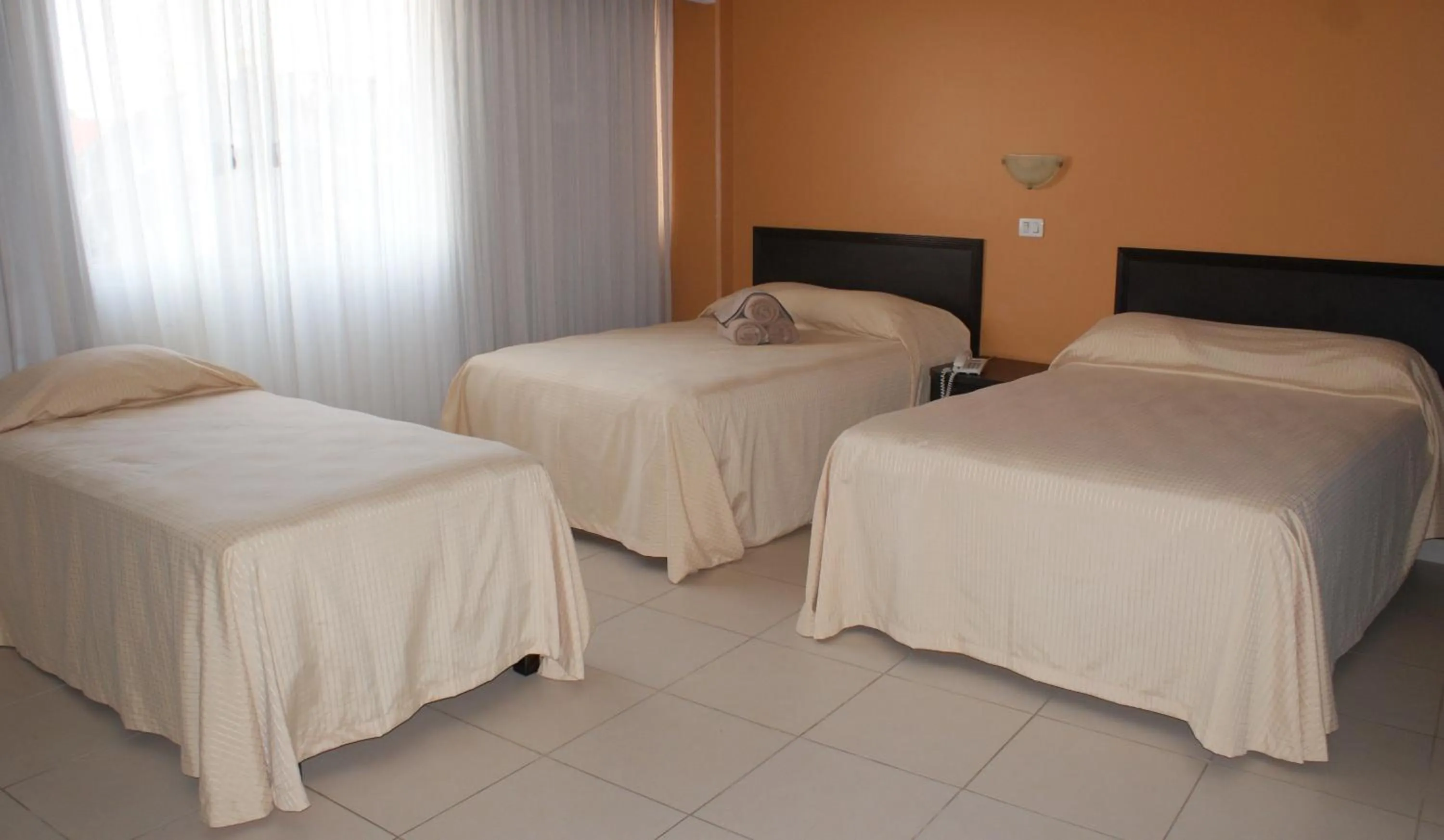 Bed in Hotel Miraflores Villahermosa