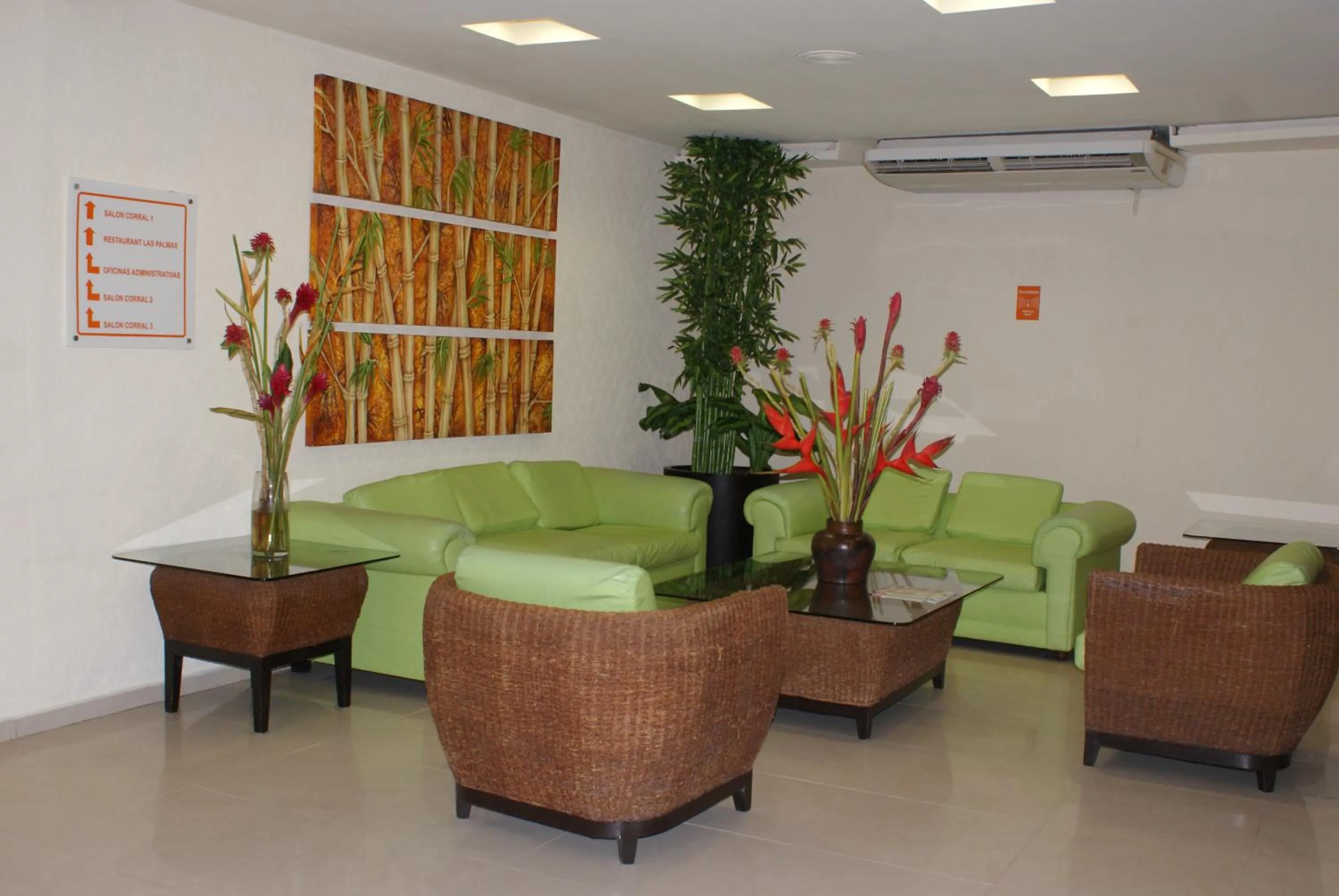 Lobby or reception in Hotel Miraflores Villahermosa