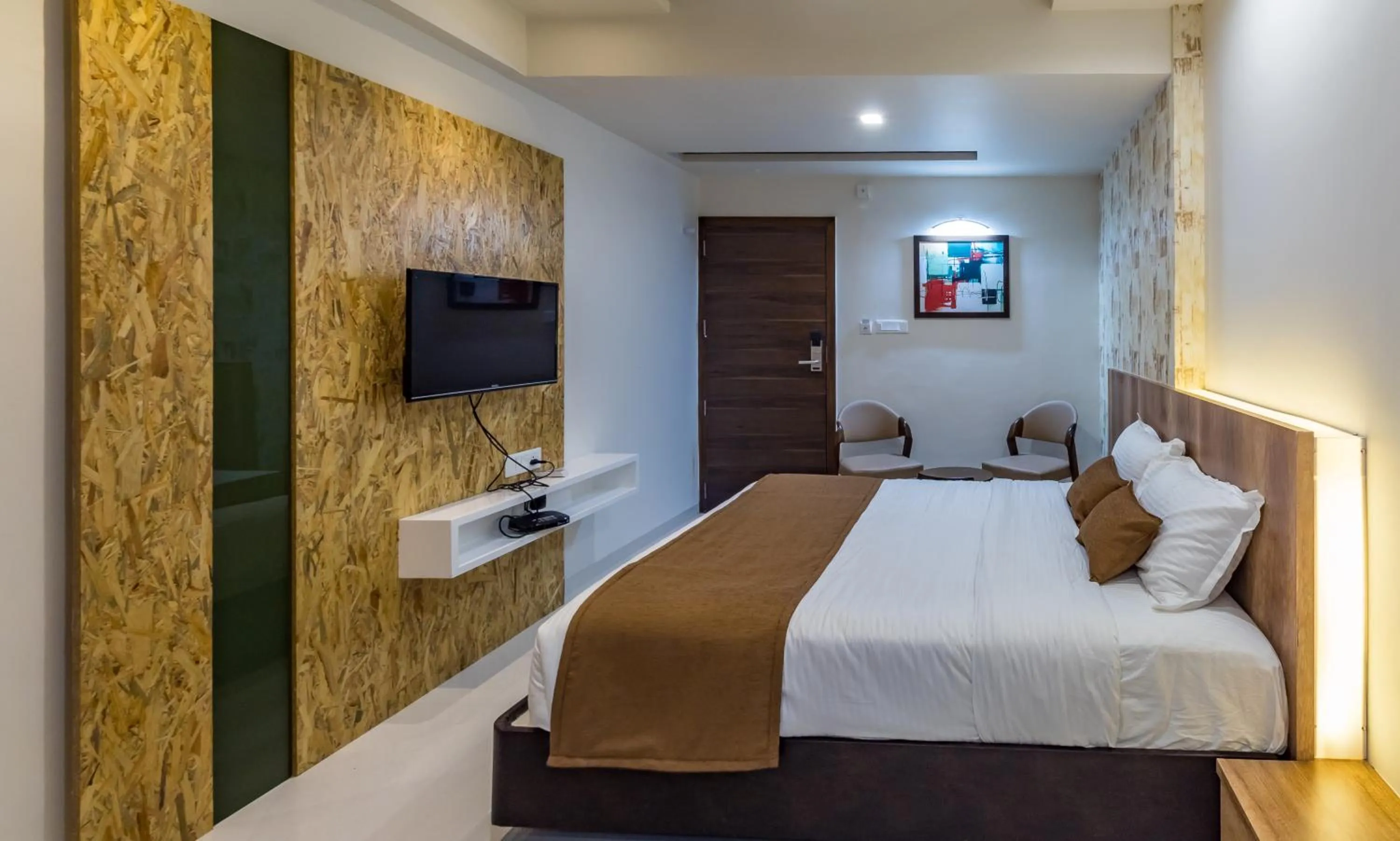 Bed in Hotel City Inn