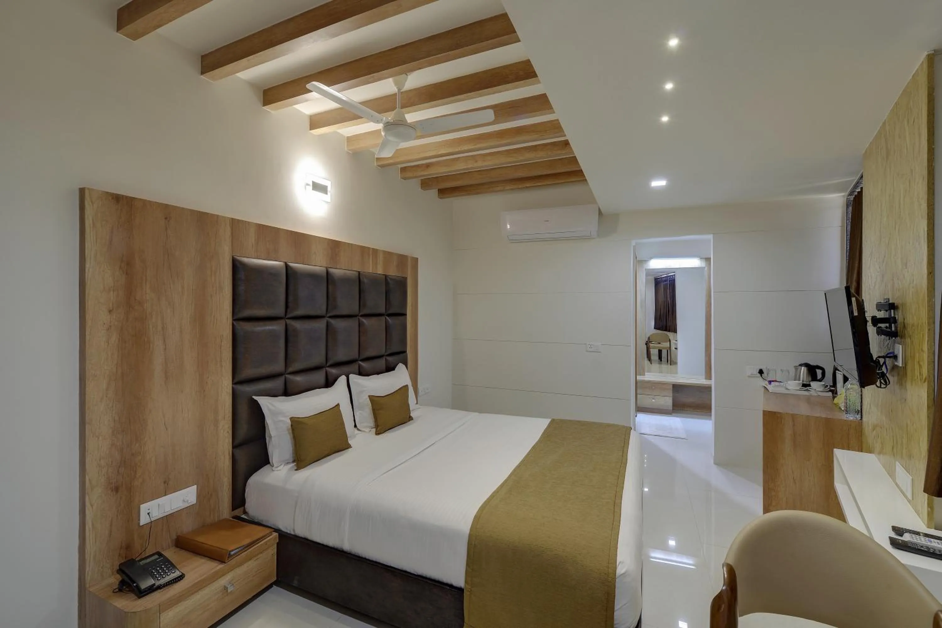 Bed in Hotel City Inn