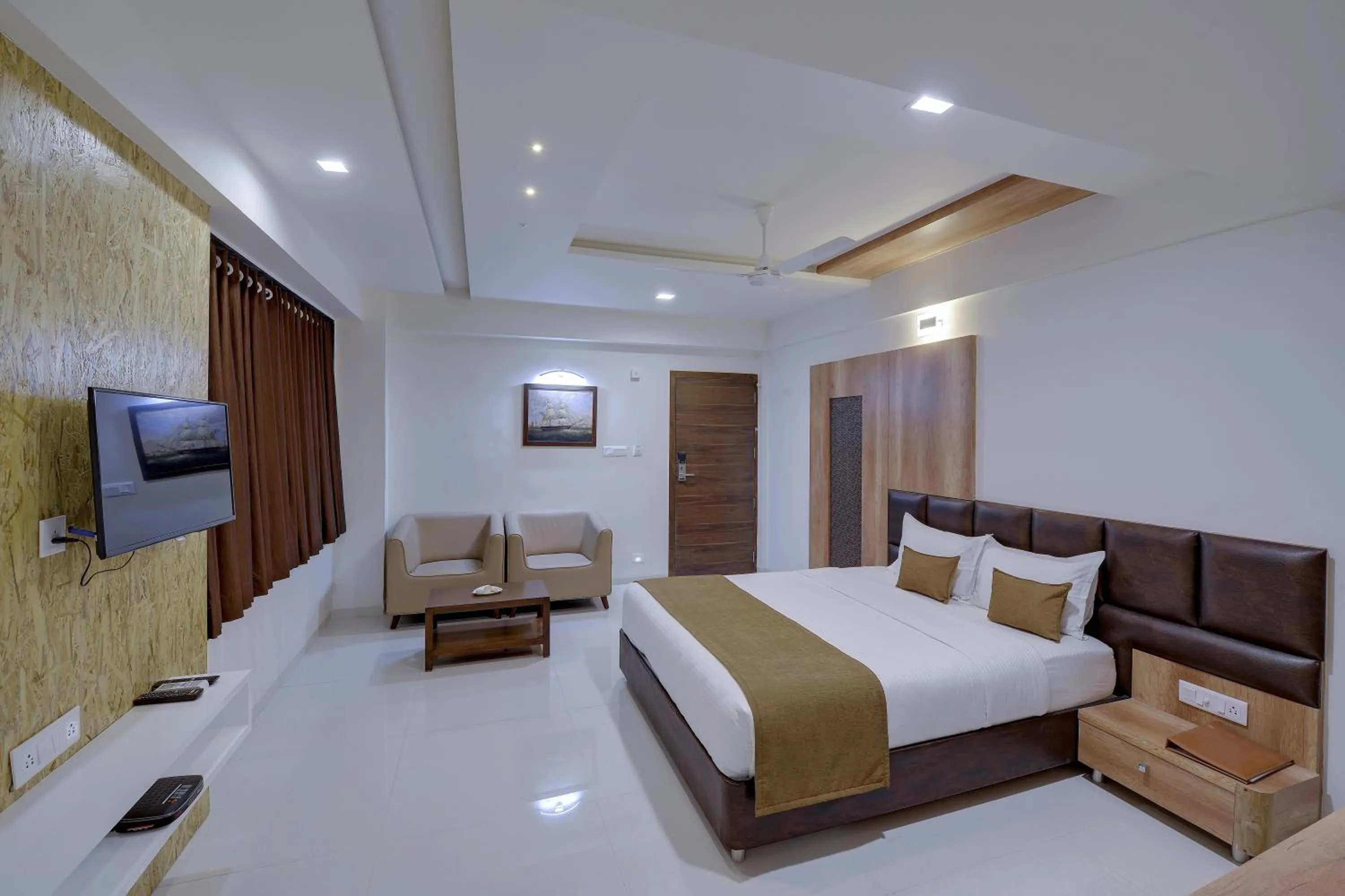 Bed in Hotel City Inn