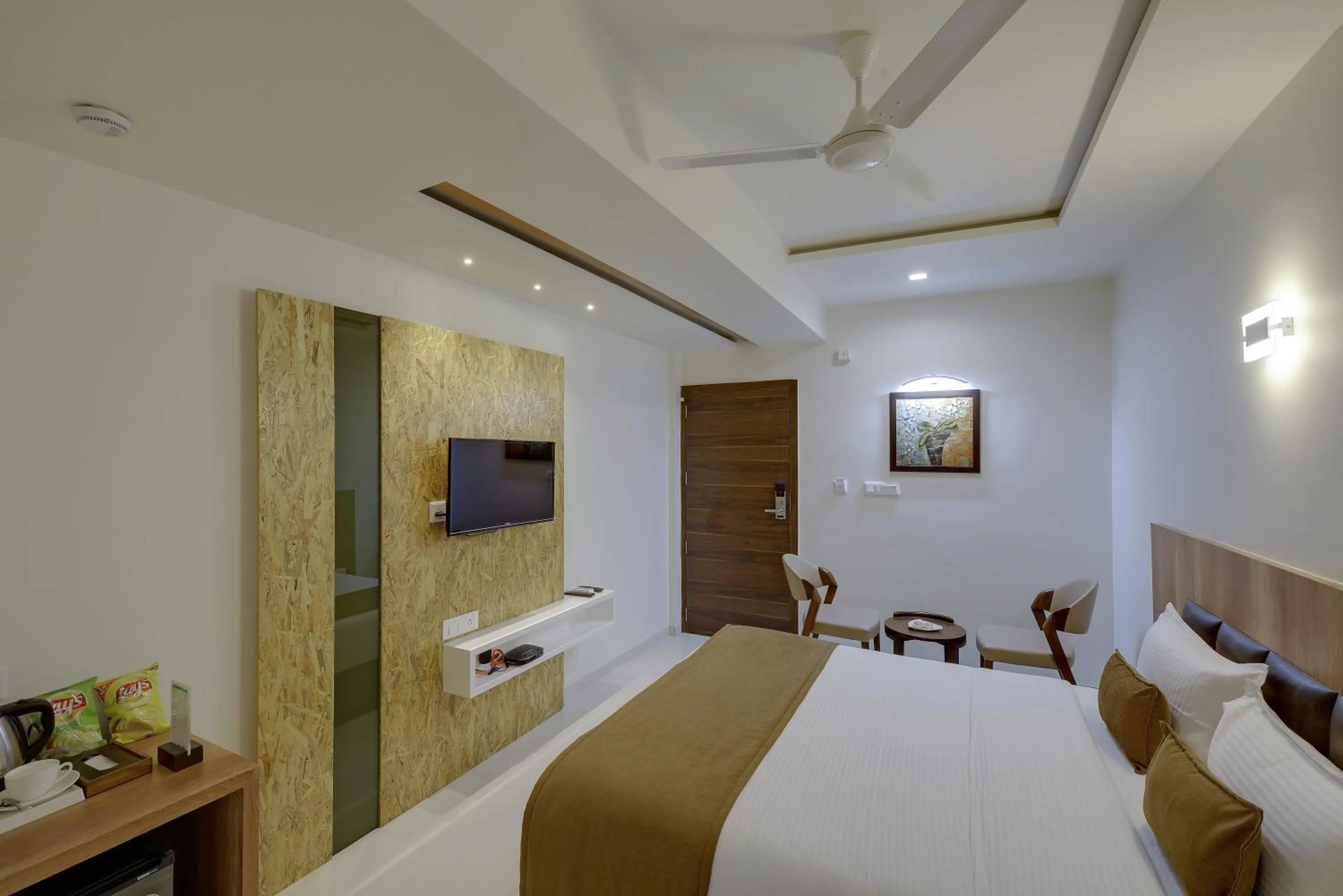 Bed in Hotel City Inn