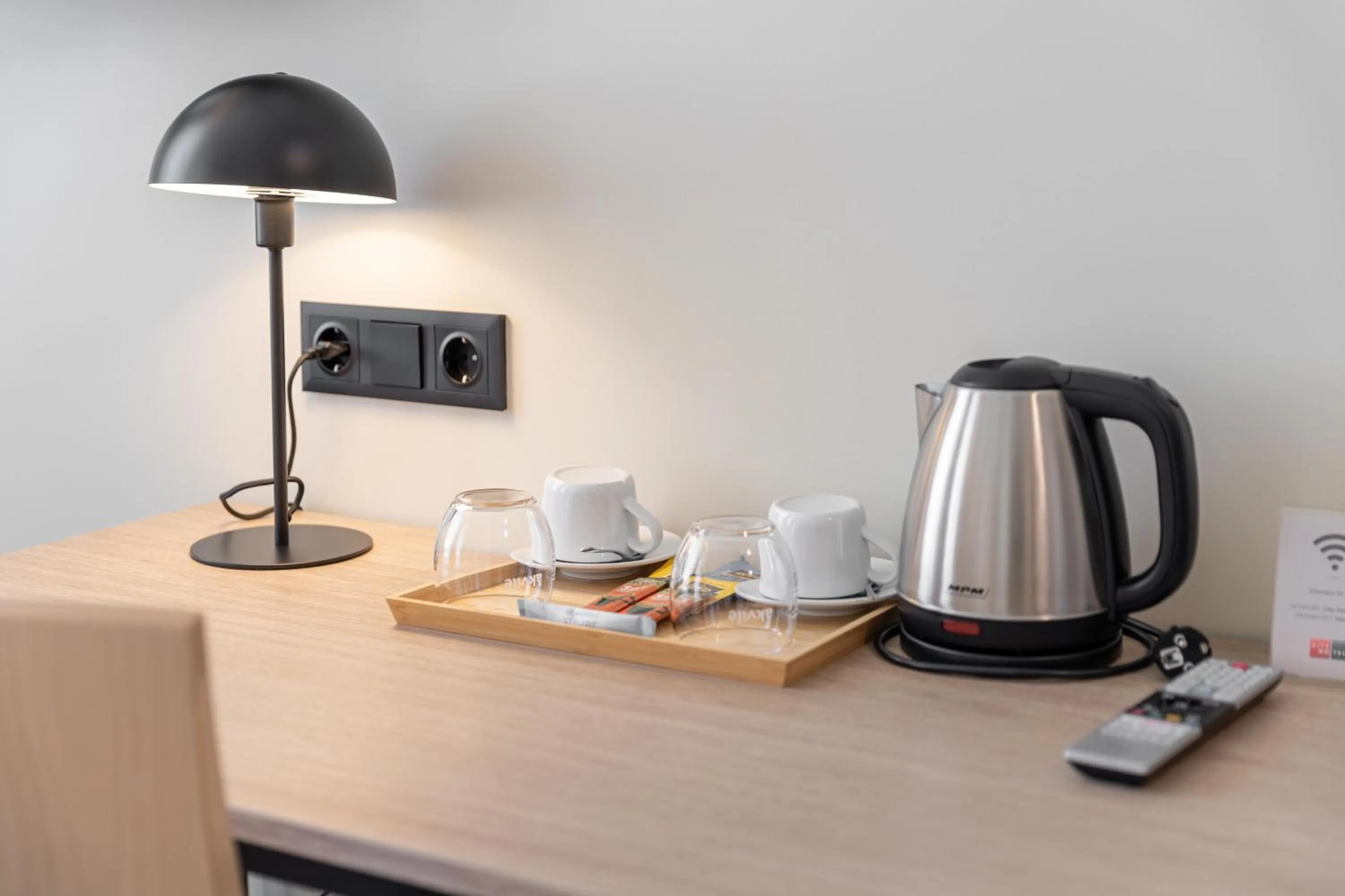 Coffee/tea facilities in City Hotels Algirdas