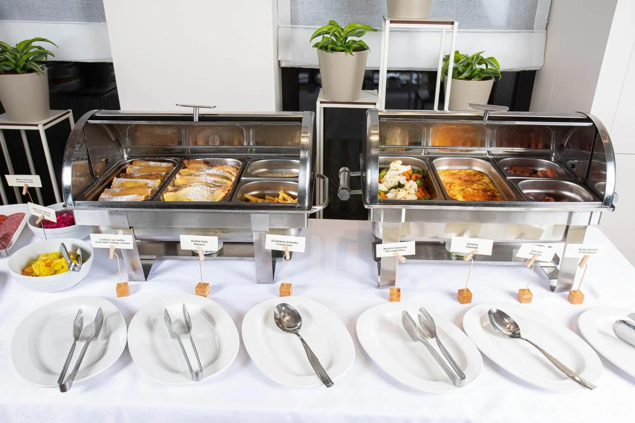 Food and drinks in City Hotels Algirdas