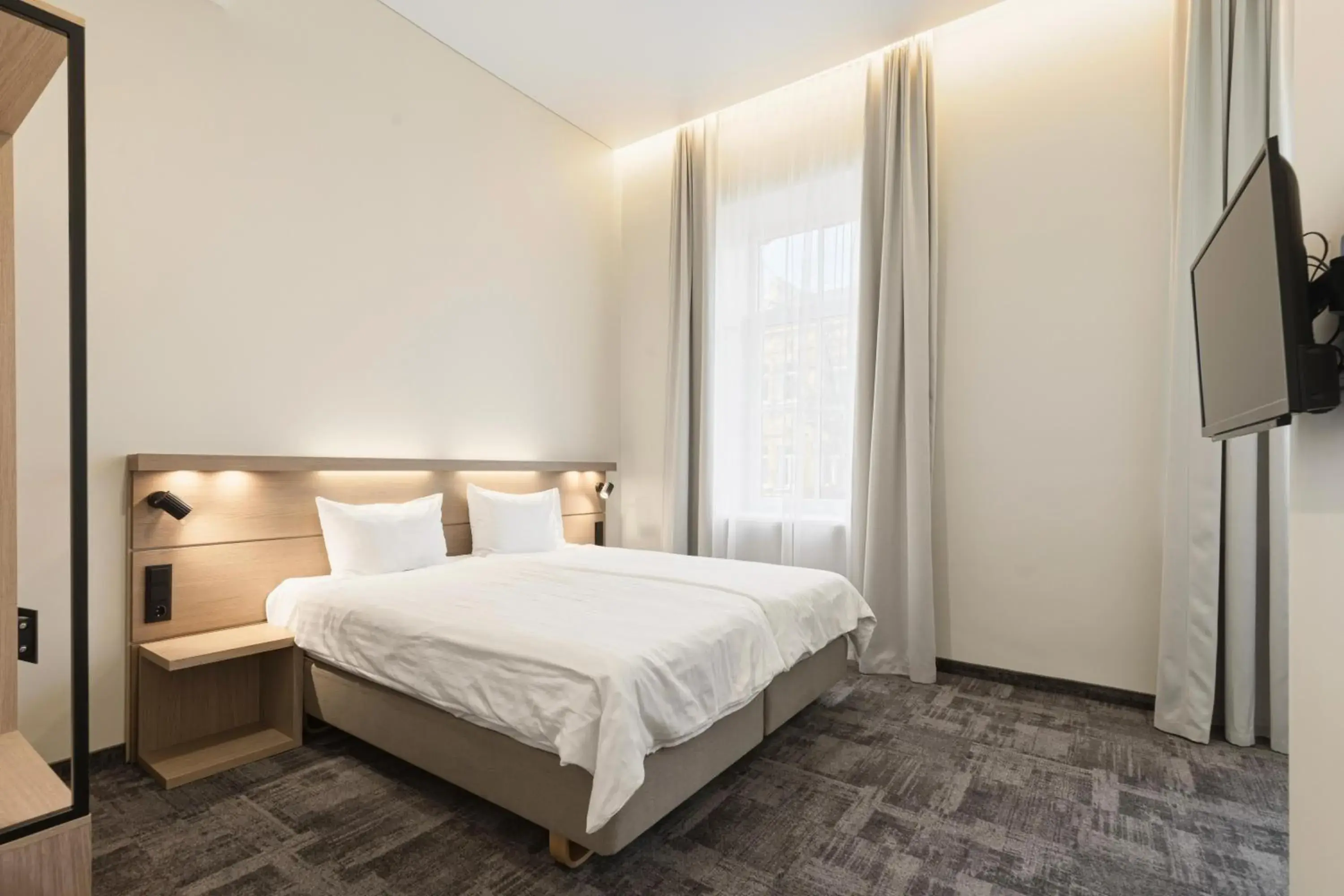 Bedroom, Bed in City Hotels Algirdas Bedroom, Bed in City Hotels Algirdas