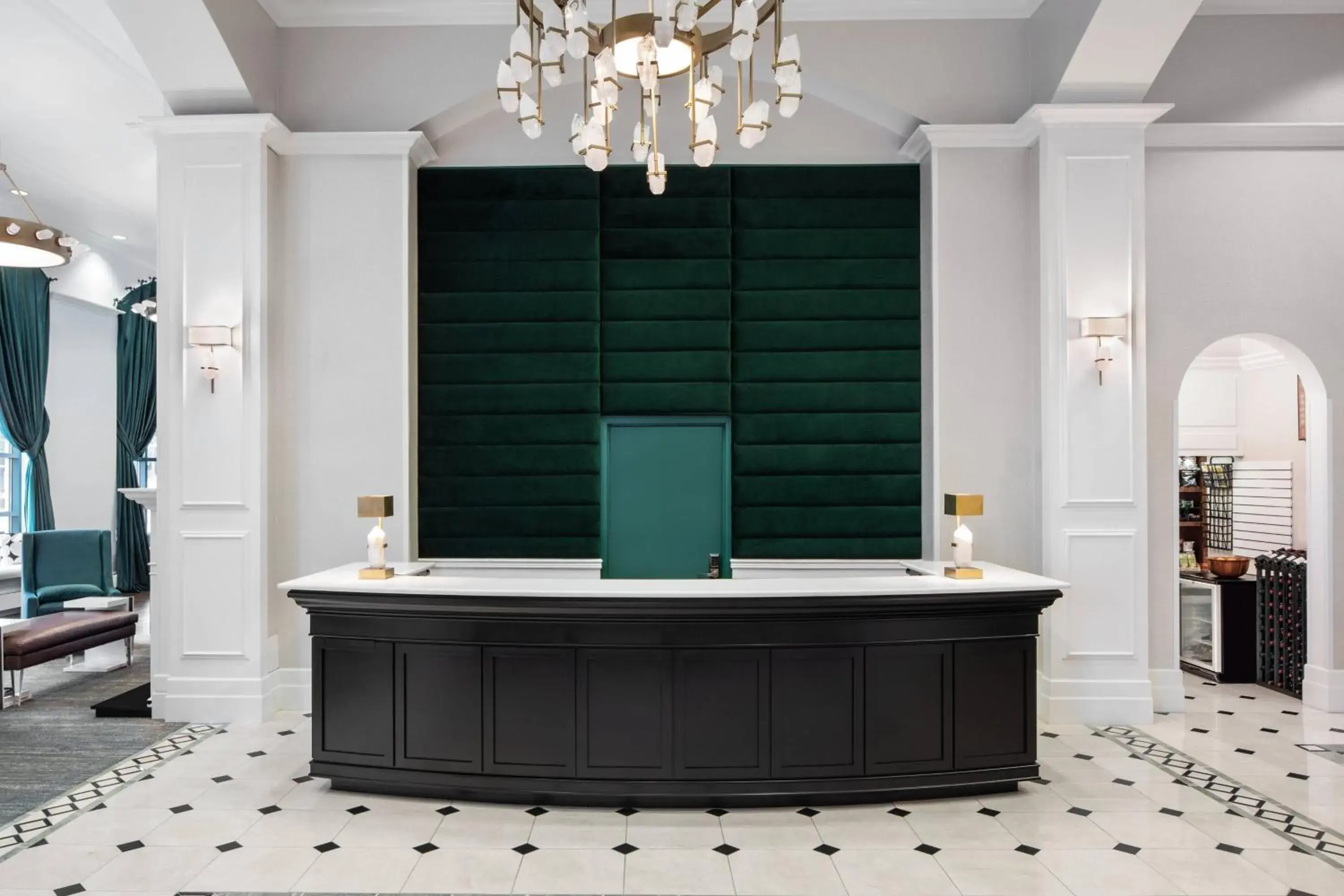 Lobby or reception in Courtyard by Marriott Stamford Downtown Lobby or reception in Courtyard by Marriott Stamford Downtown