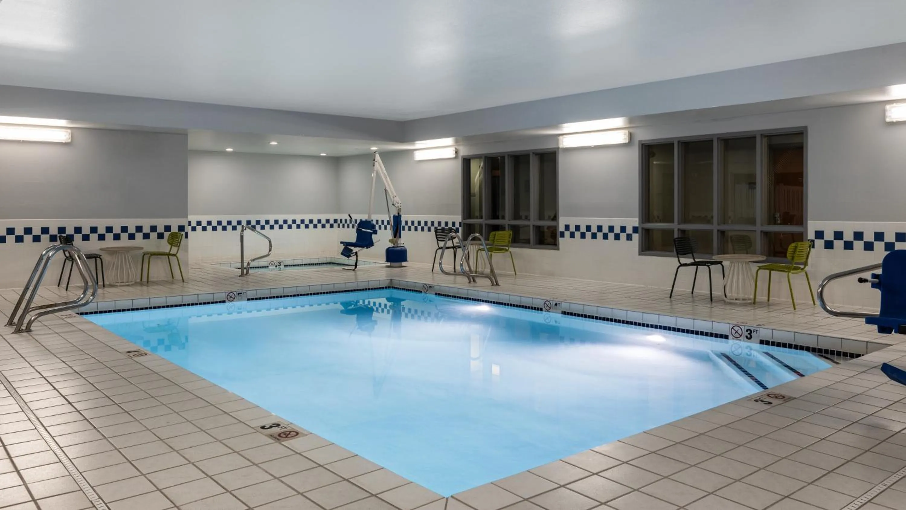 Pool view in Spark by Hilton Salt Lake City Airport