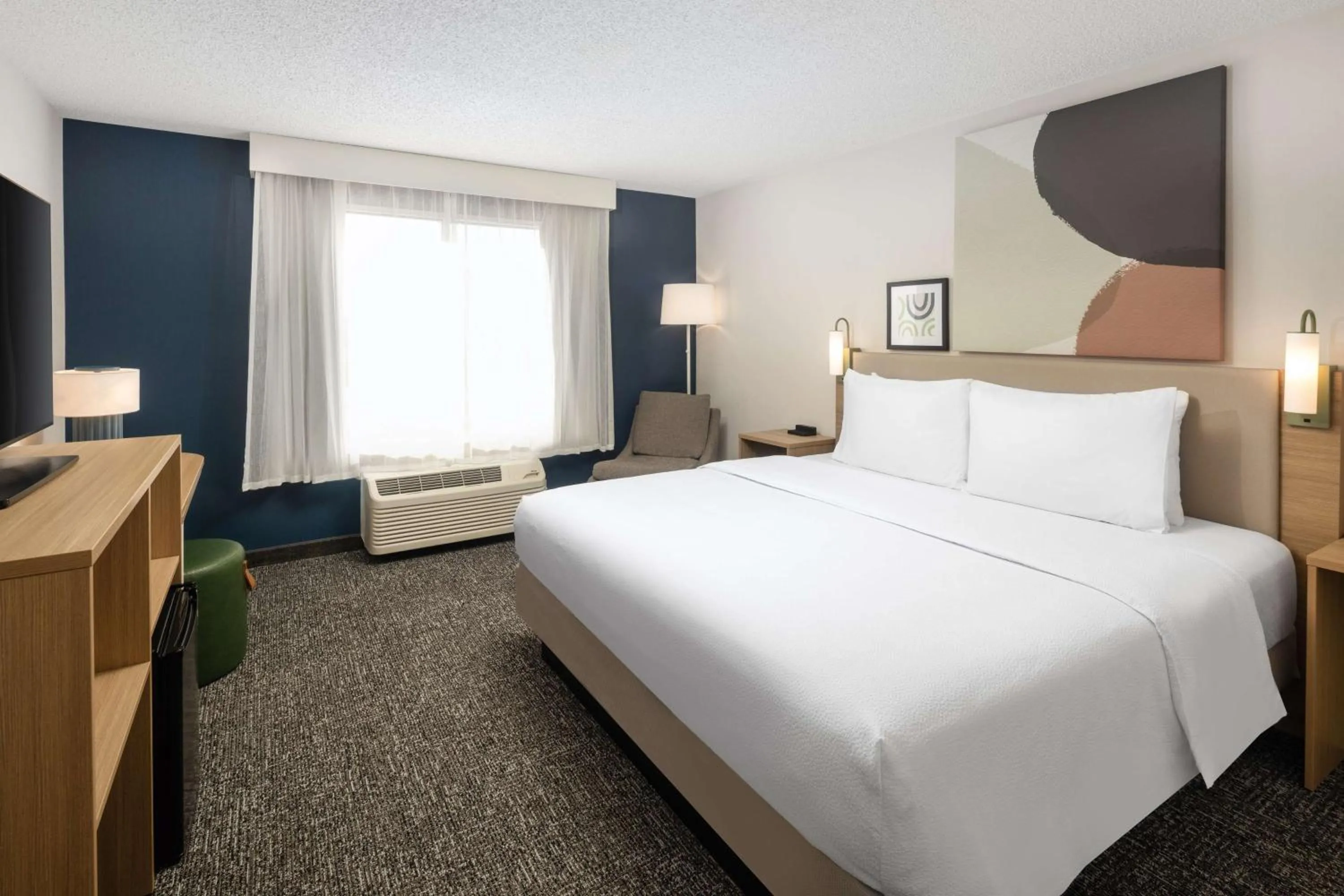 Bed in Spark by Hilton Salt Lake City Airport