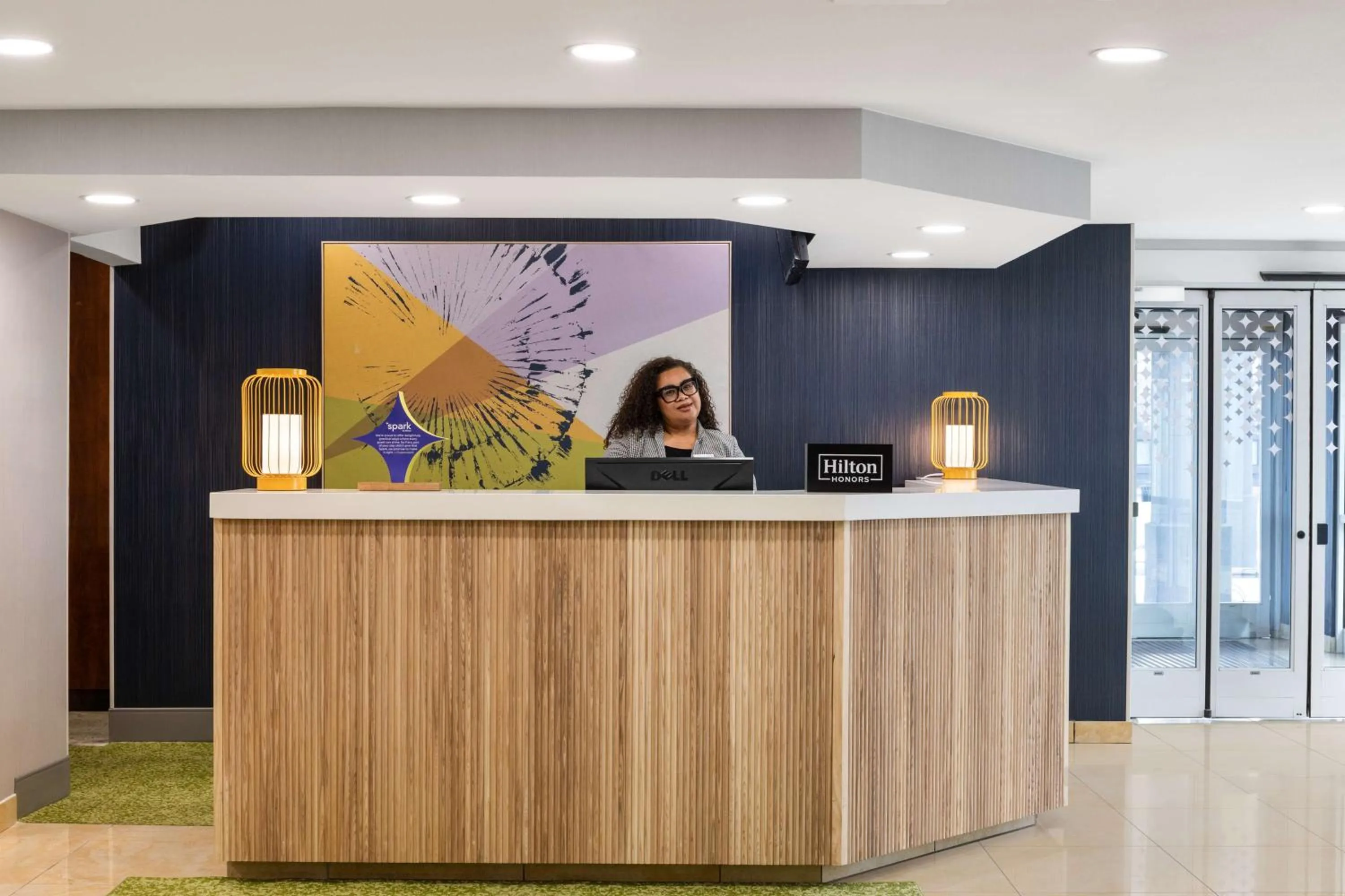 Lobby or reception in Spark by Hilton Salt Lake City Airport