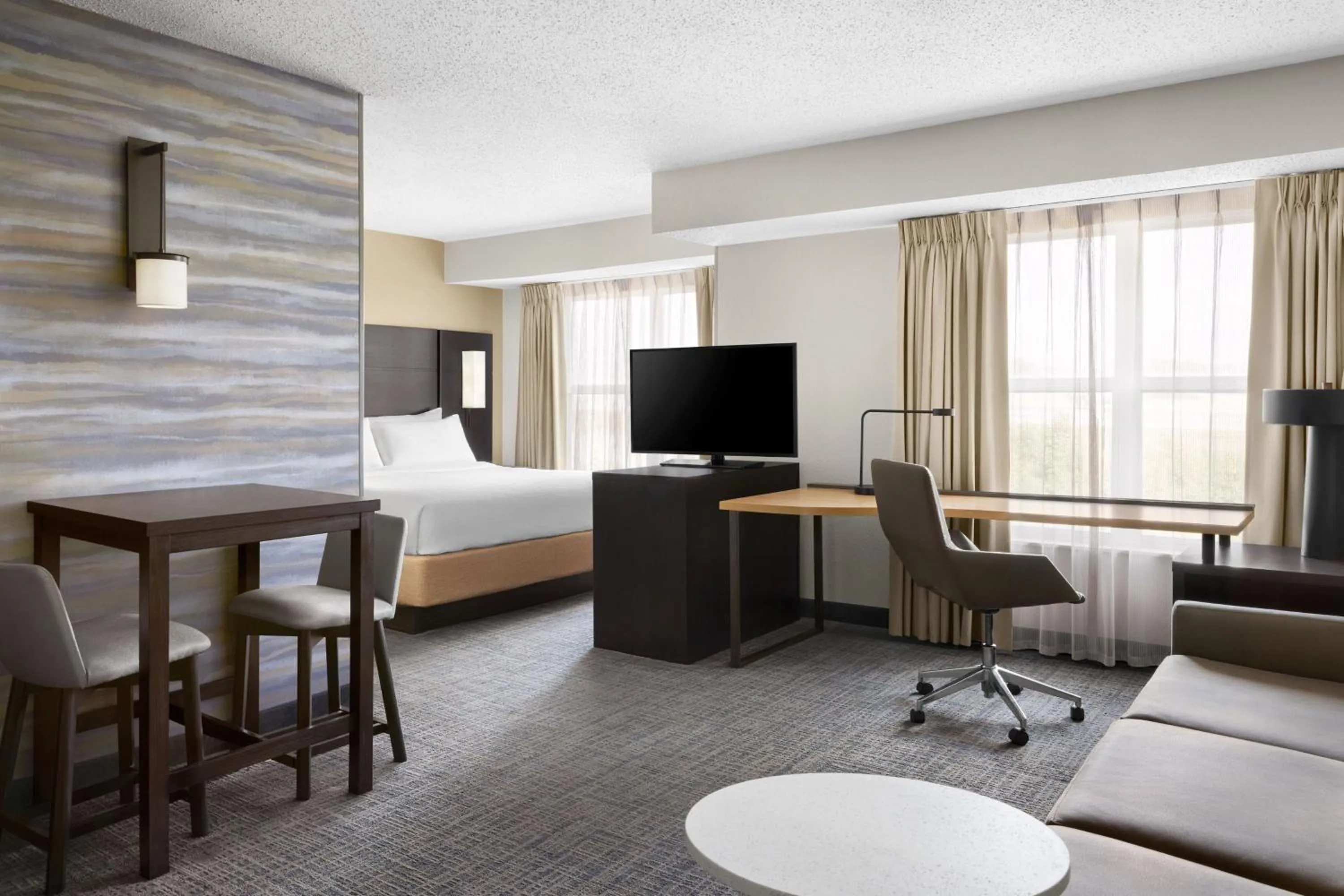 Photo of the whole room, Bed in Residence Inn Indianapolis Northwest