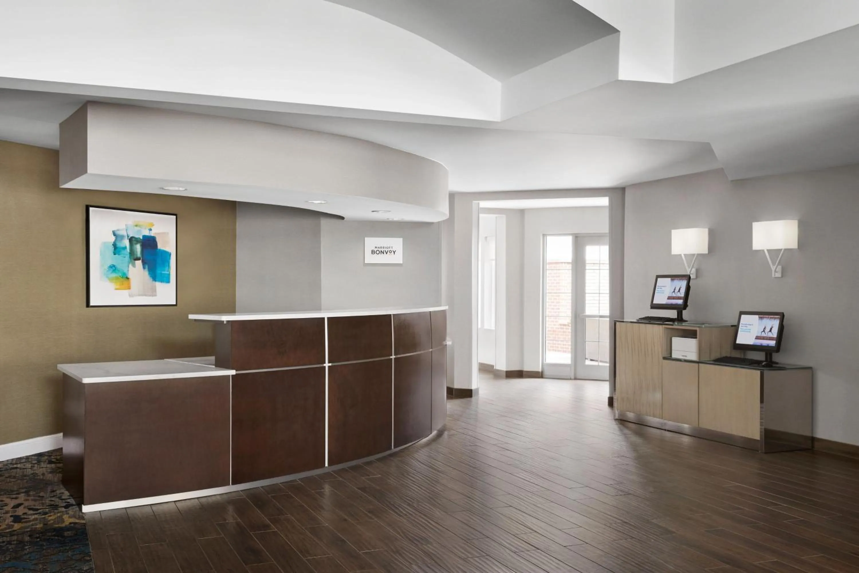 Lobby or reception in Residence Inn Indianapolis Northwest