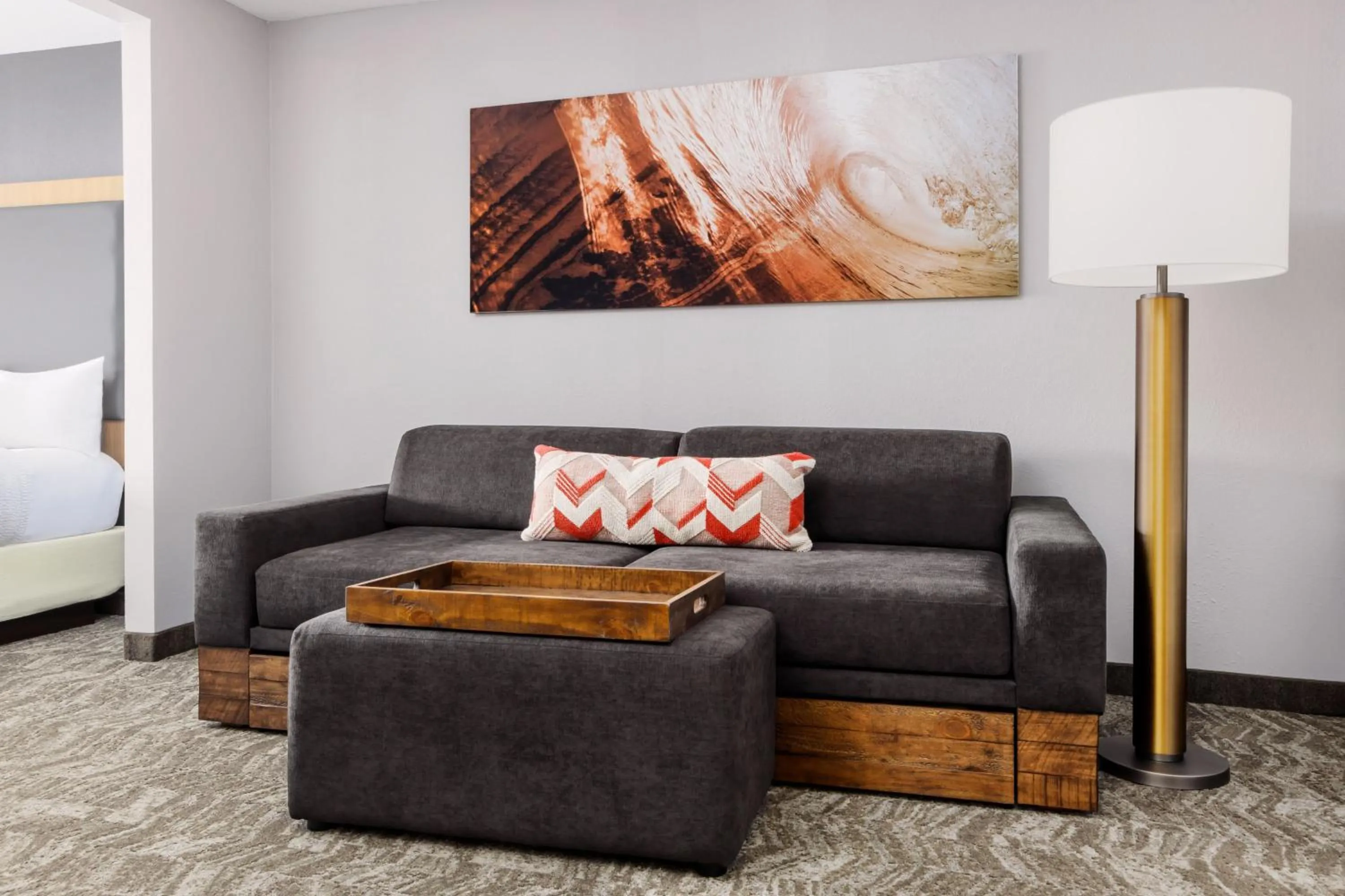 Photo of the whole room in SpringHill Suites Providence West Warwick