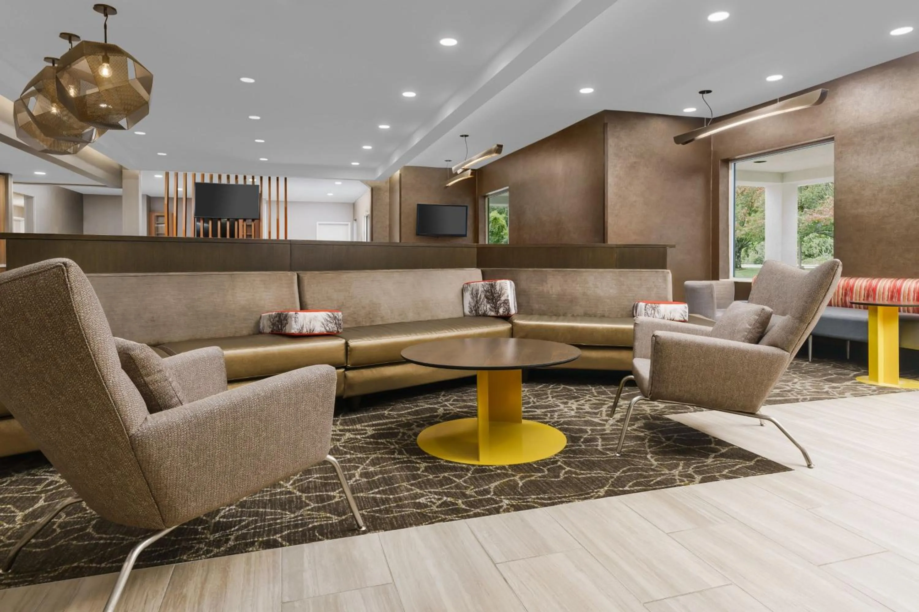 Lobby or reception in SpringHill Suites Providence West Warwick