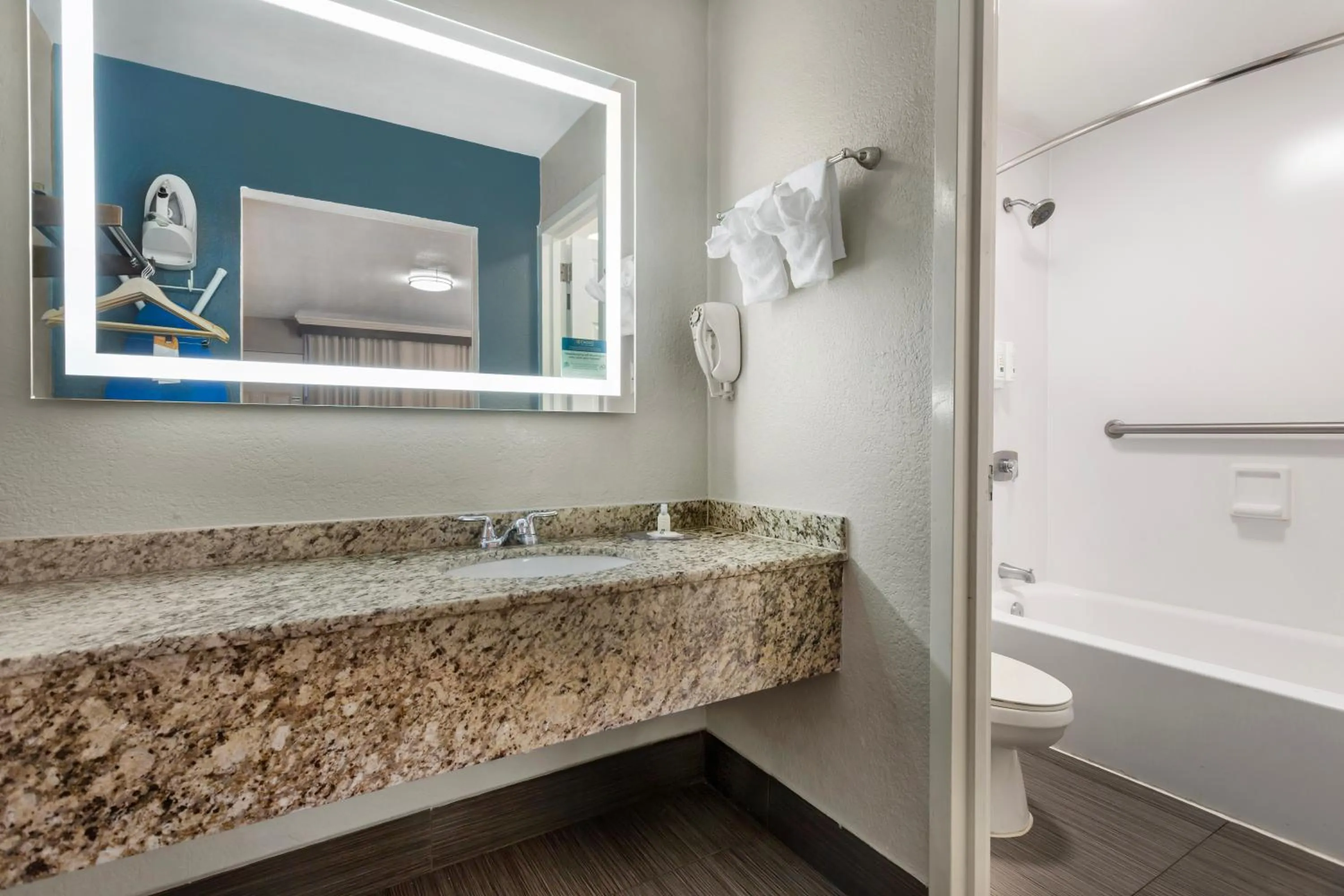 Bathroom in Quality Inn and Conference Center Tampa-Brandon