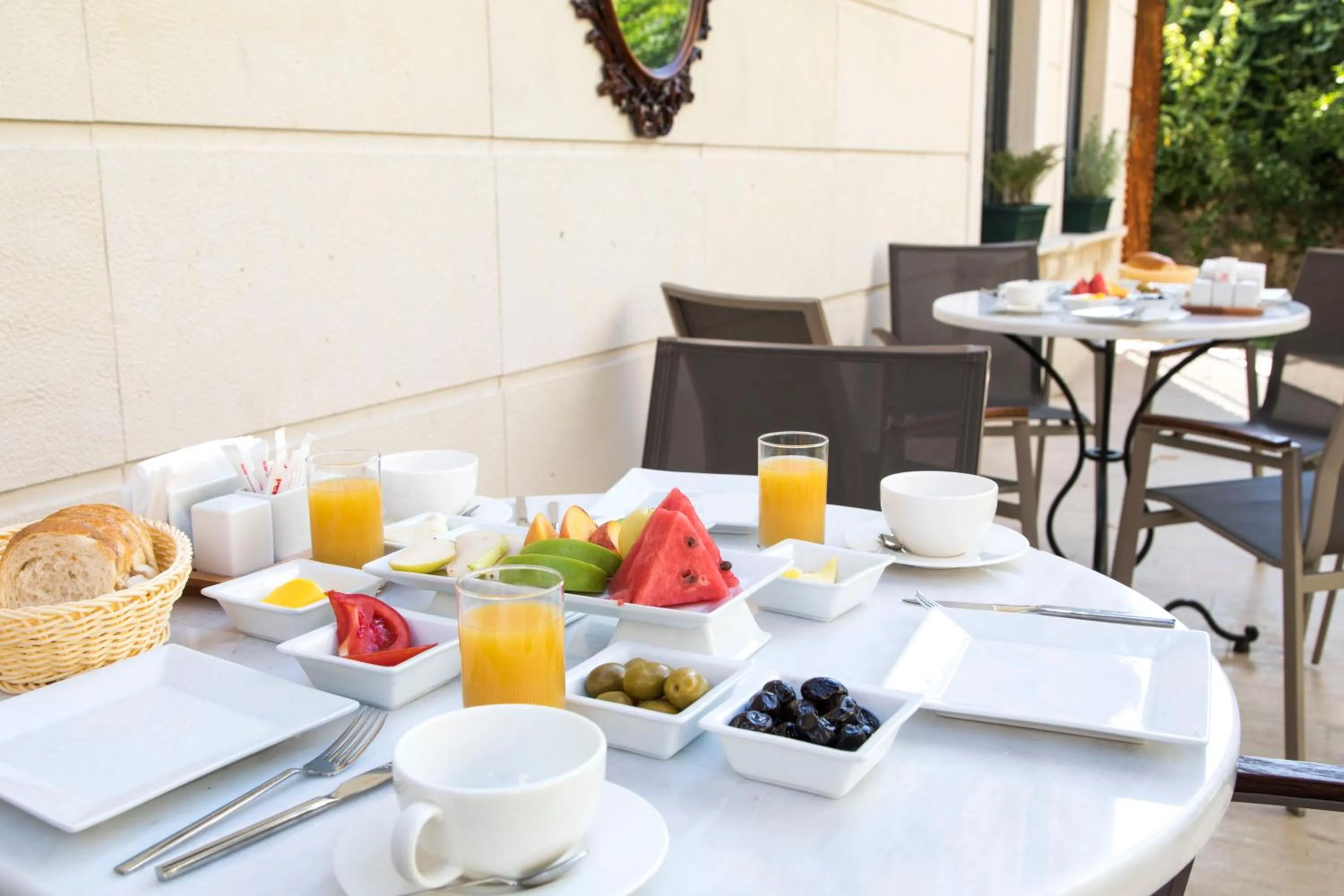 Continental breakfast in Sublime Porte Hotel