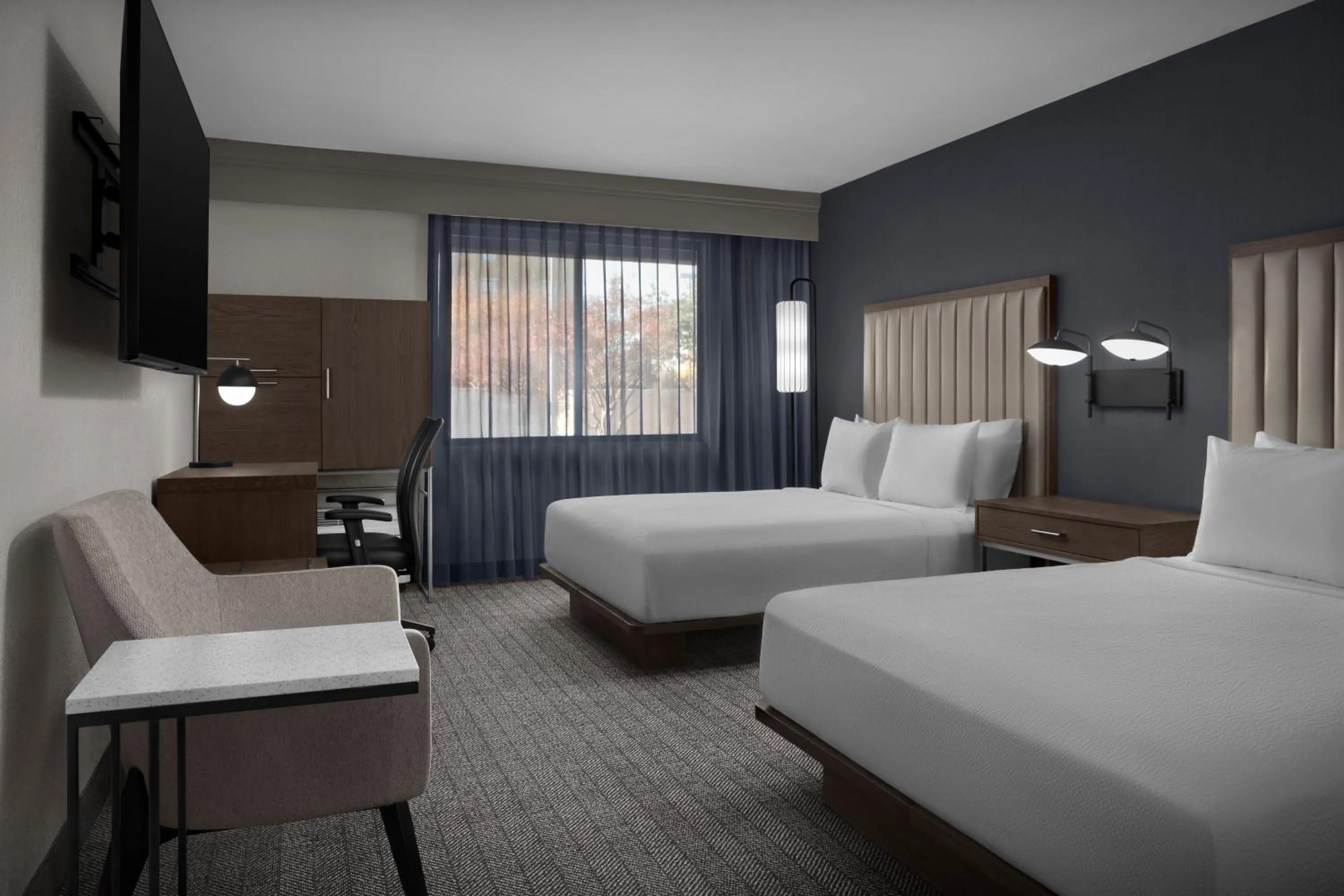 Bedroom, Bed in Courtyard by Marriott Waco