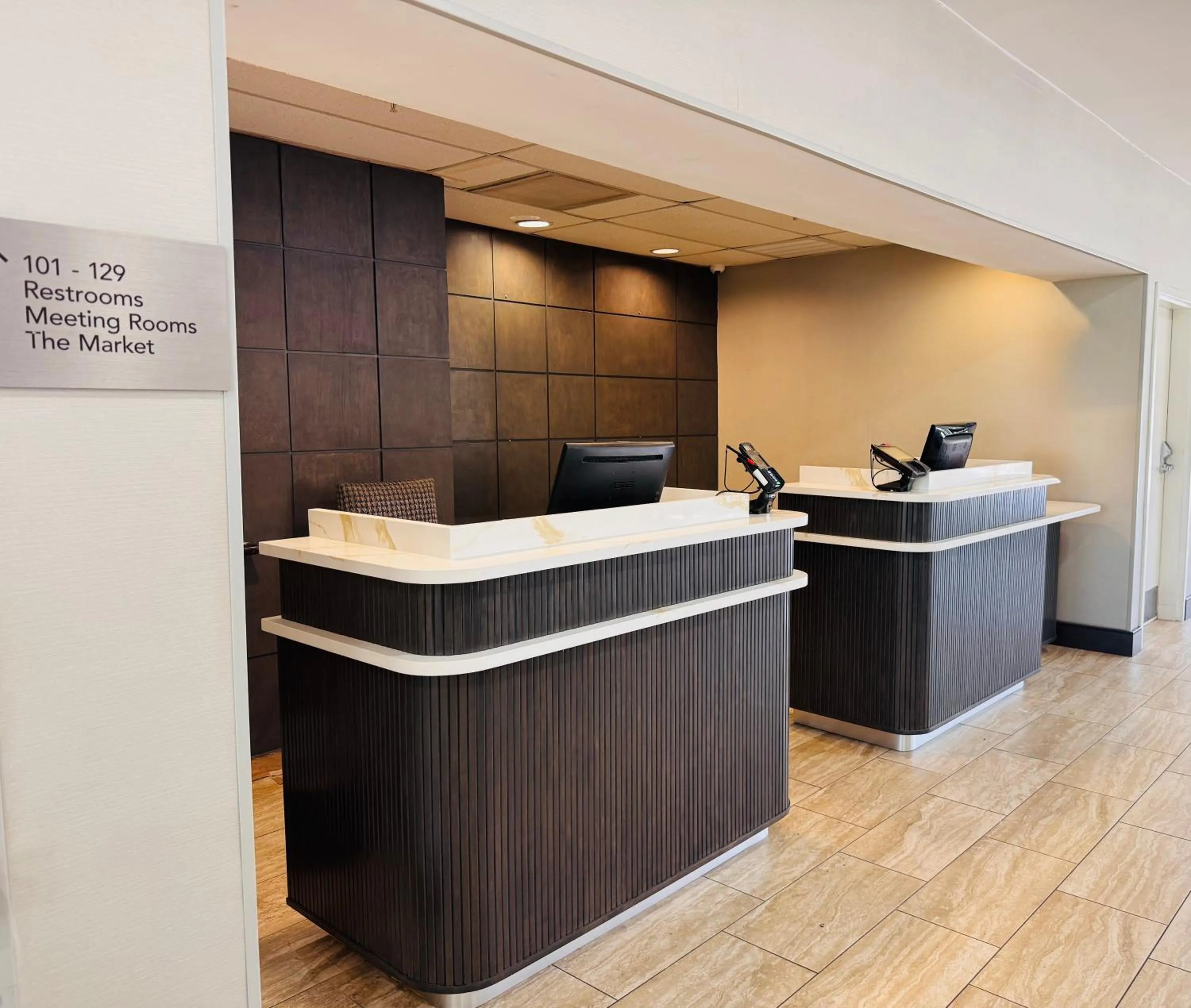 Lobby or reception in Courtyard by Marriott Waco