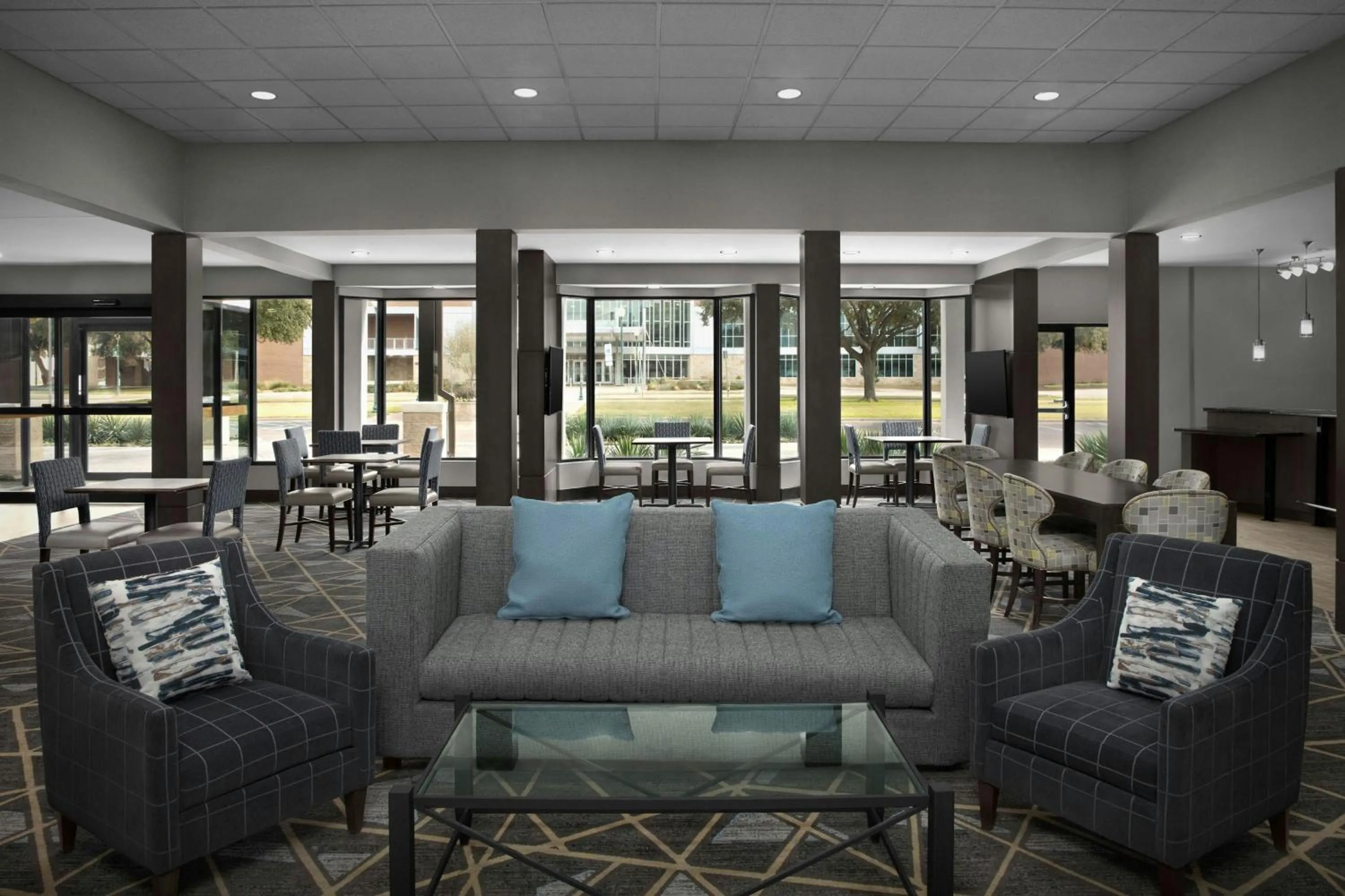 Lobby or reception in Courtyard by Marriott Waco