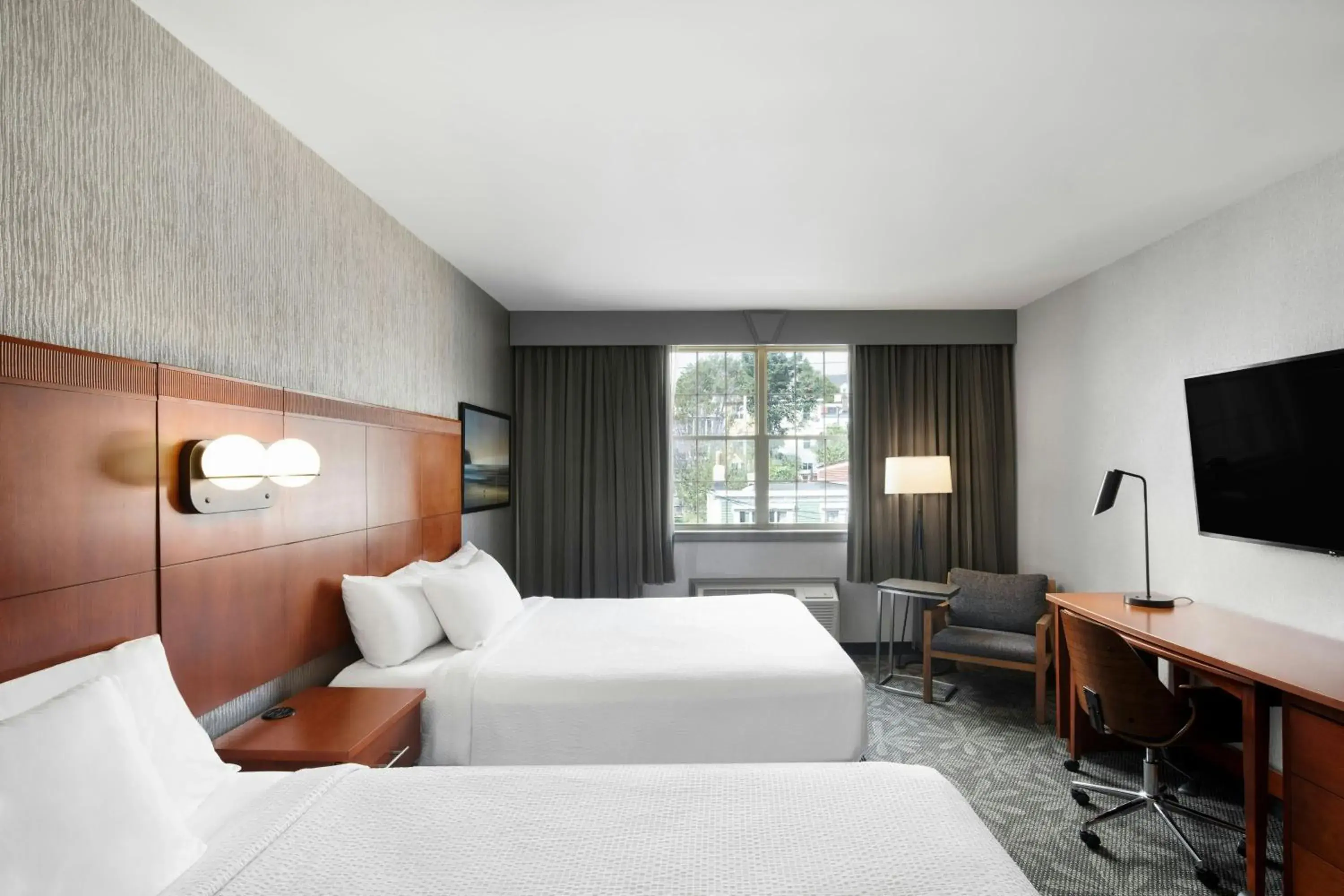 Queen Room with Two Queen Beds and City View in Courtyard by Marriott St. John's Newfoundland Queen Room with Two Queen Beds and City View in Courtyard by Marriott St. John's Newfoundland