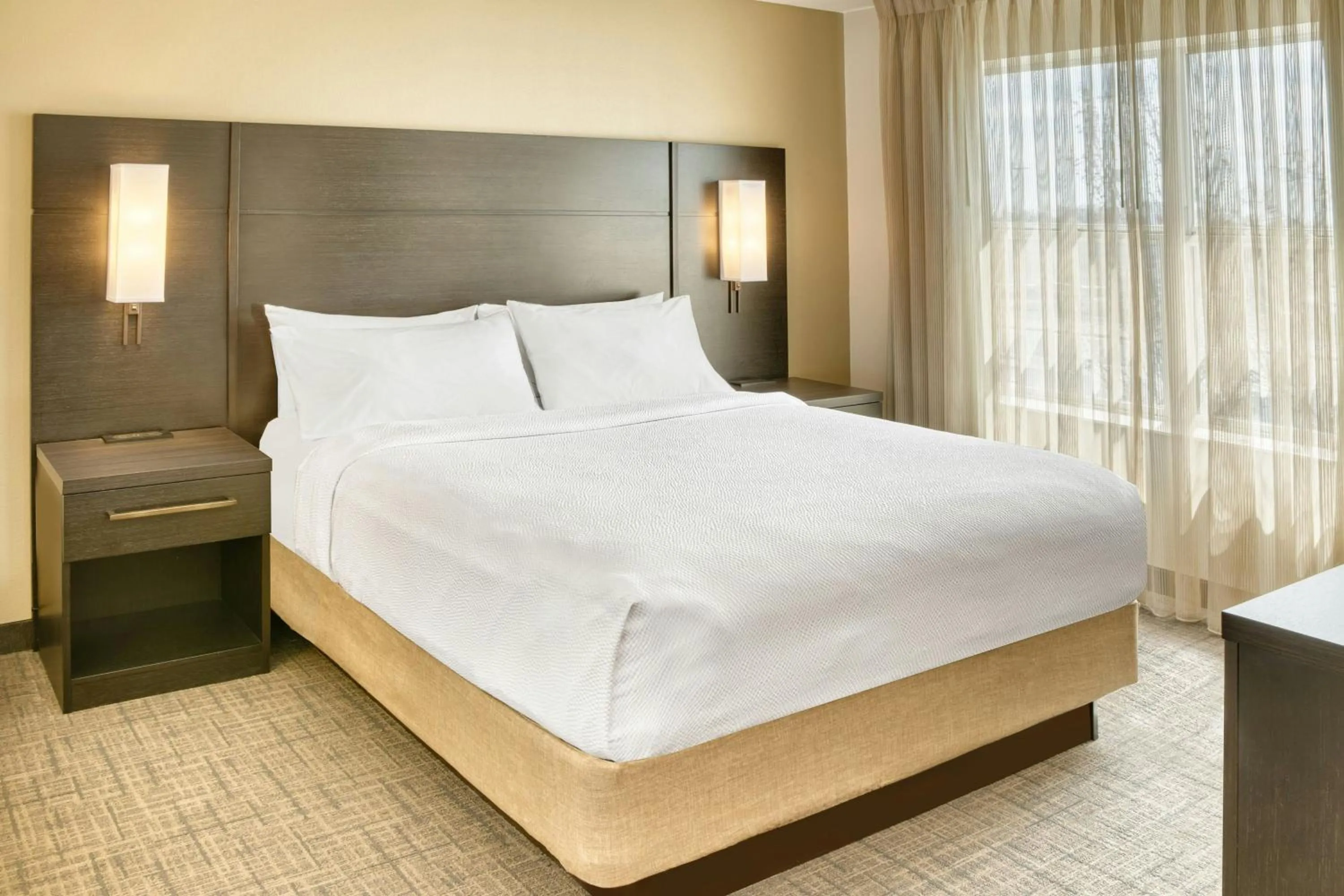 Bedroom, Bed in Residence Inn by Marriott Whitby