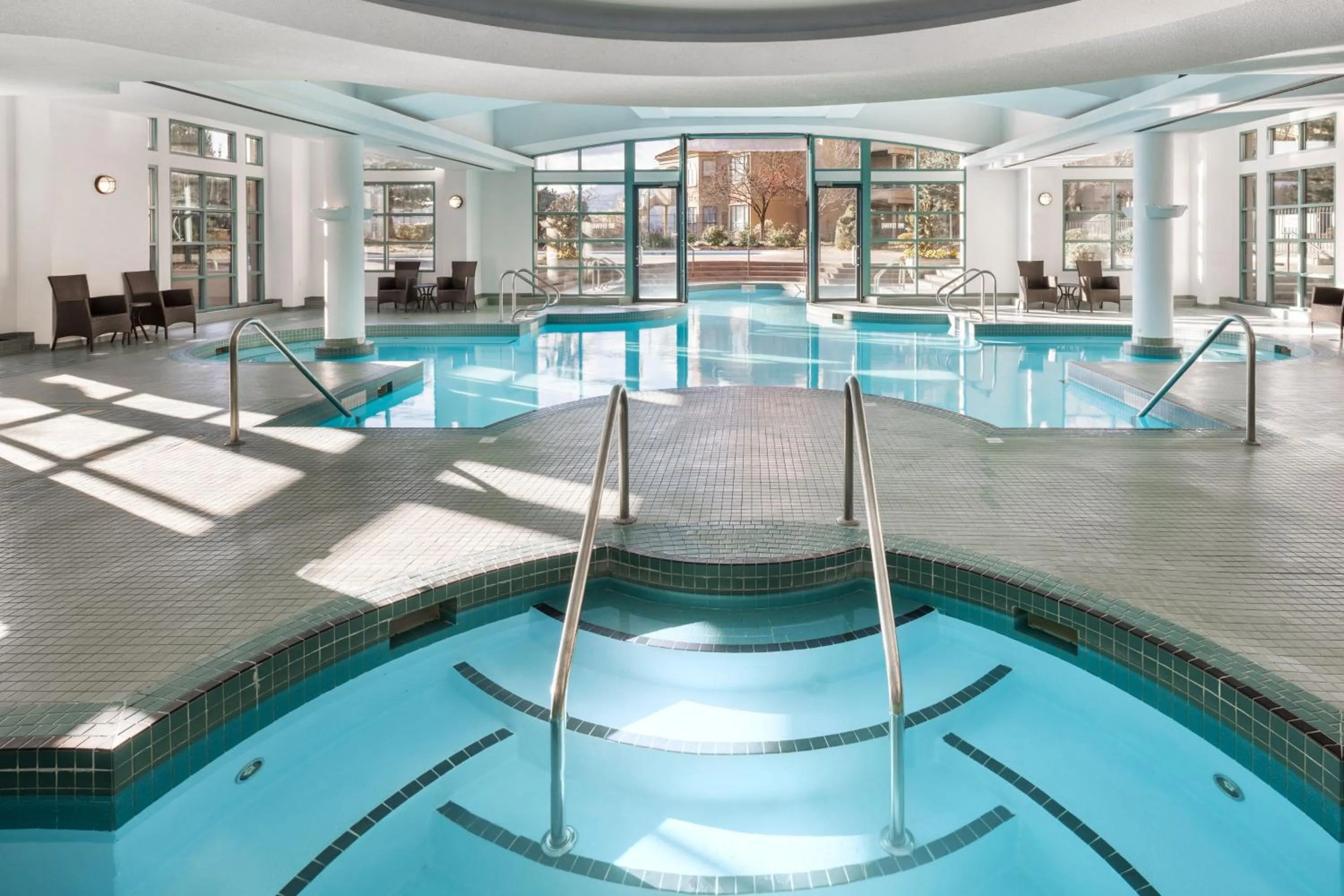 Swimming pool in Delta Hotels by Marriott Grand Okanagan Resort