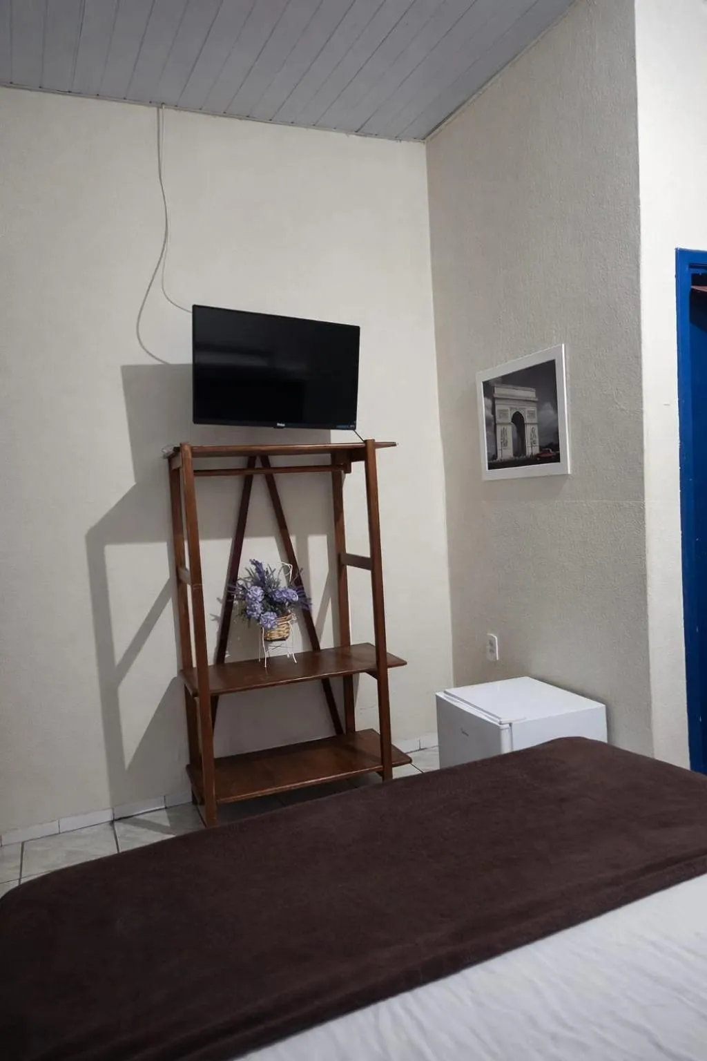 Bed in Pousada Dois Rios