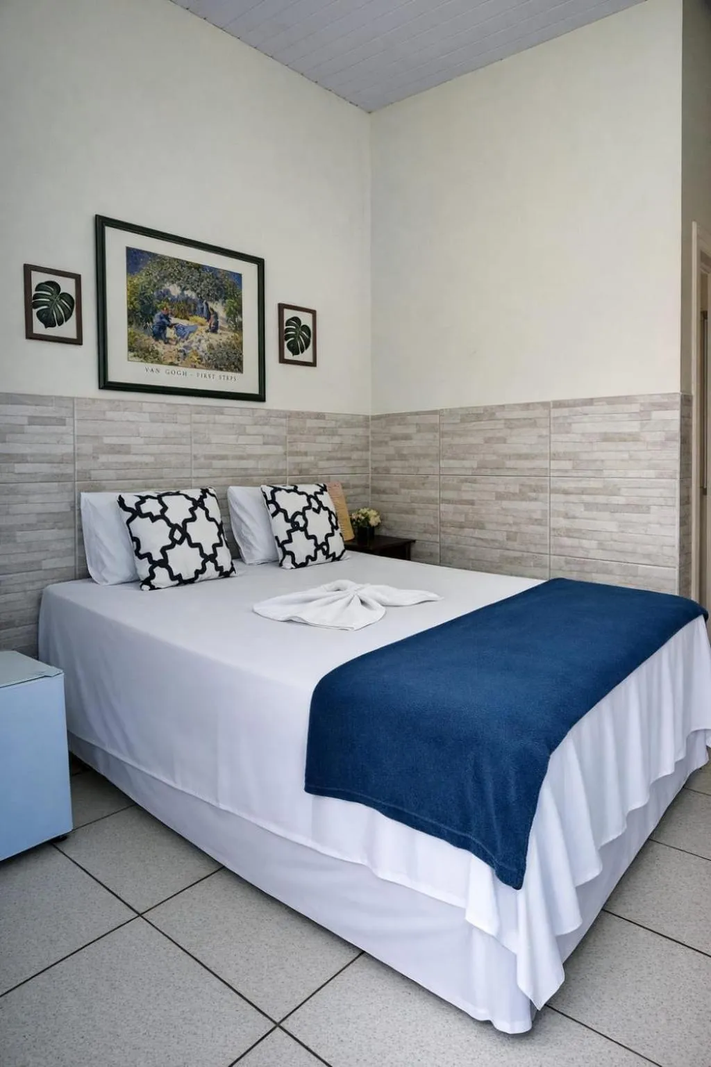 Bed in Pousada Dois Rios