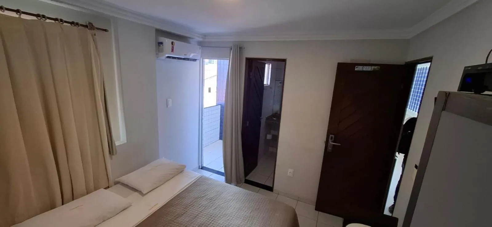 Bed in Hotel Pousada Costa do Atlântico