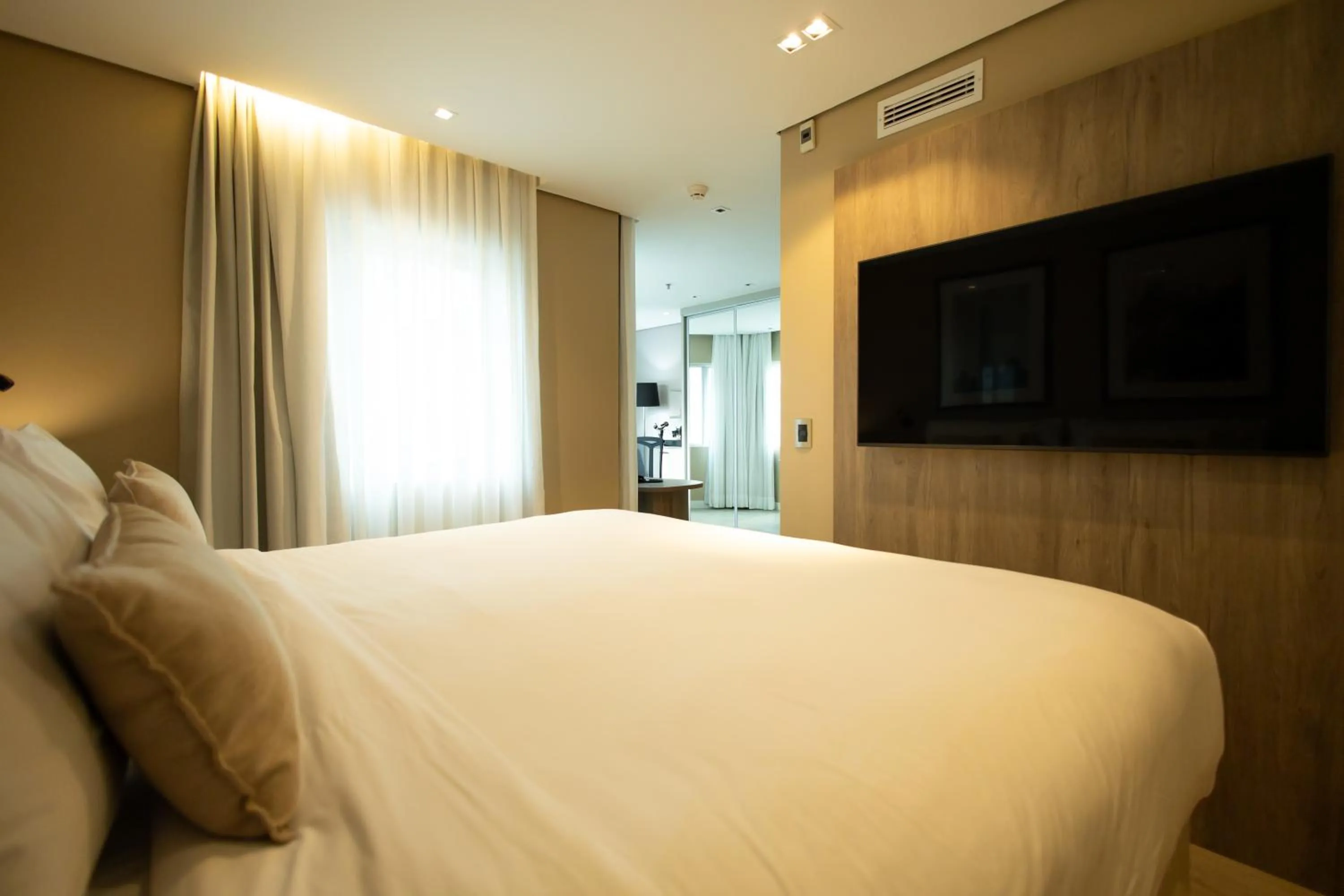 Bed in Radisson Vila Olimpia Sao Paulo