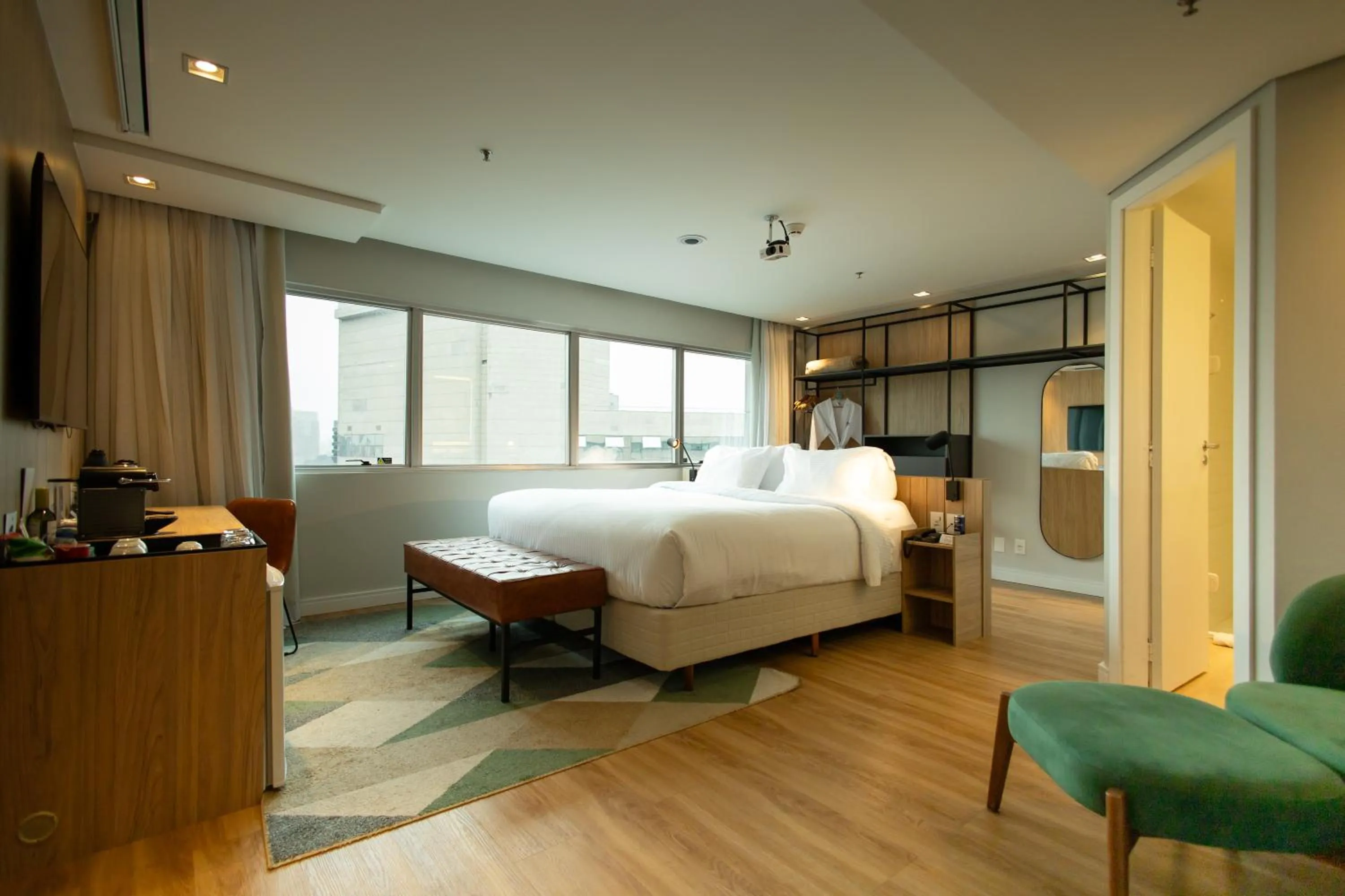 Bed in Radisson Vila Olimpia Sao Paulo