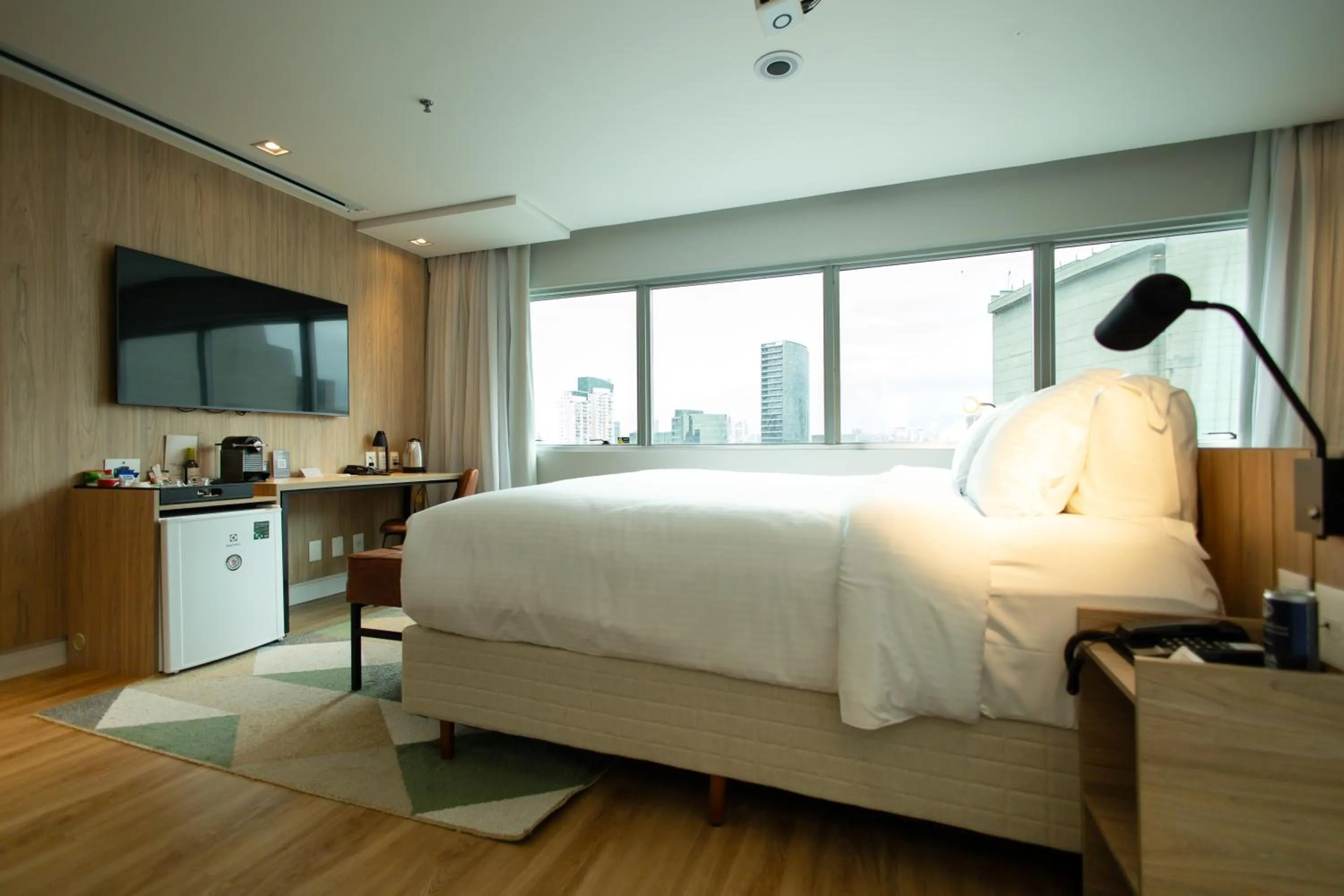 Bed in Radisson Vila Olimpia Sao Paulo