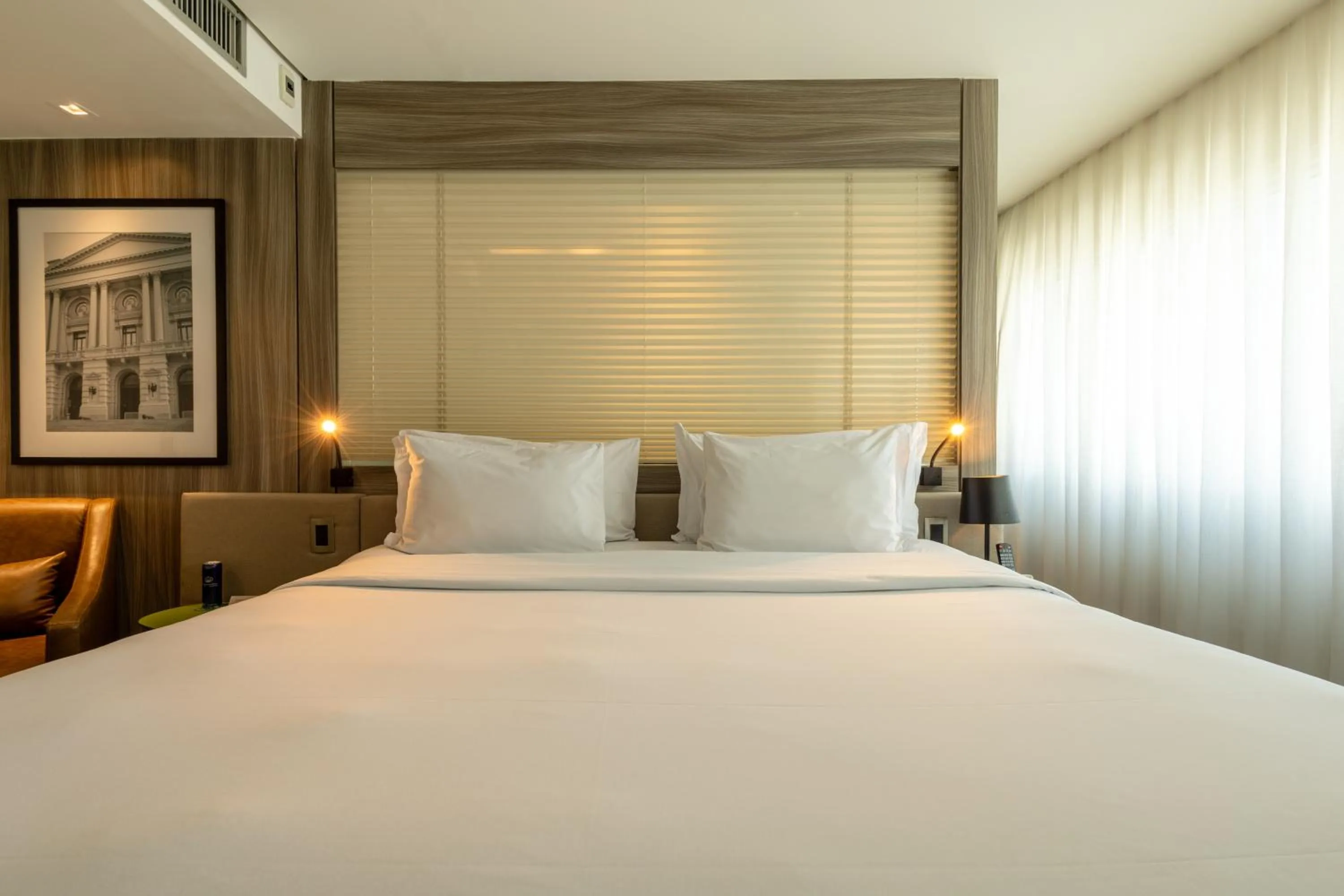 Bed in Radisson Vila Olimpia Sao Paulo