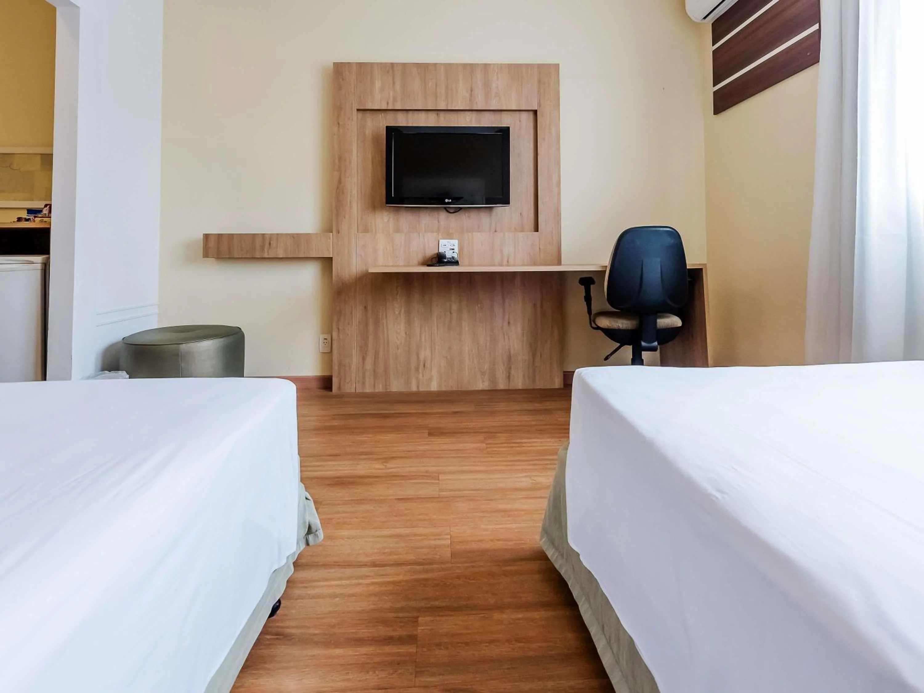 Bedroom, Bed in Ibis Styles Campinas Alphaville