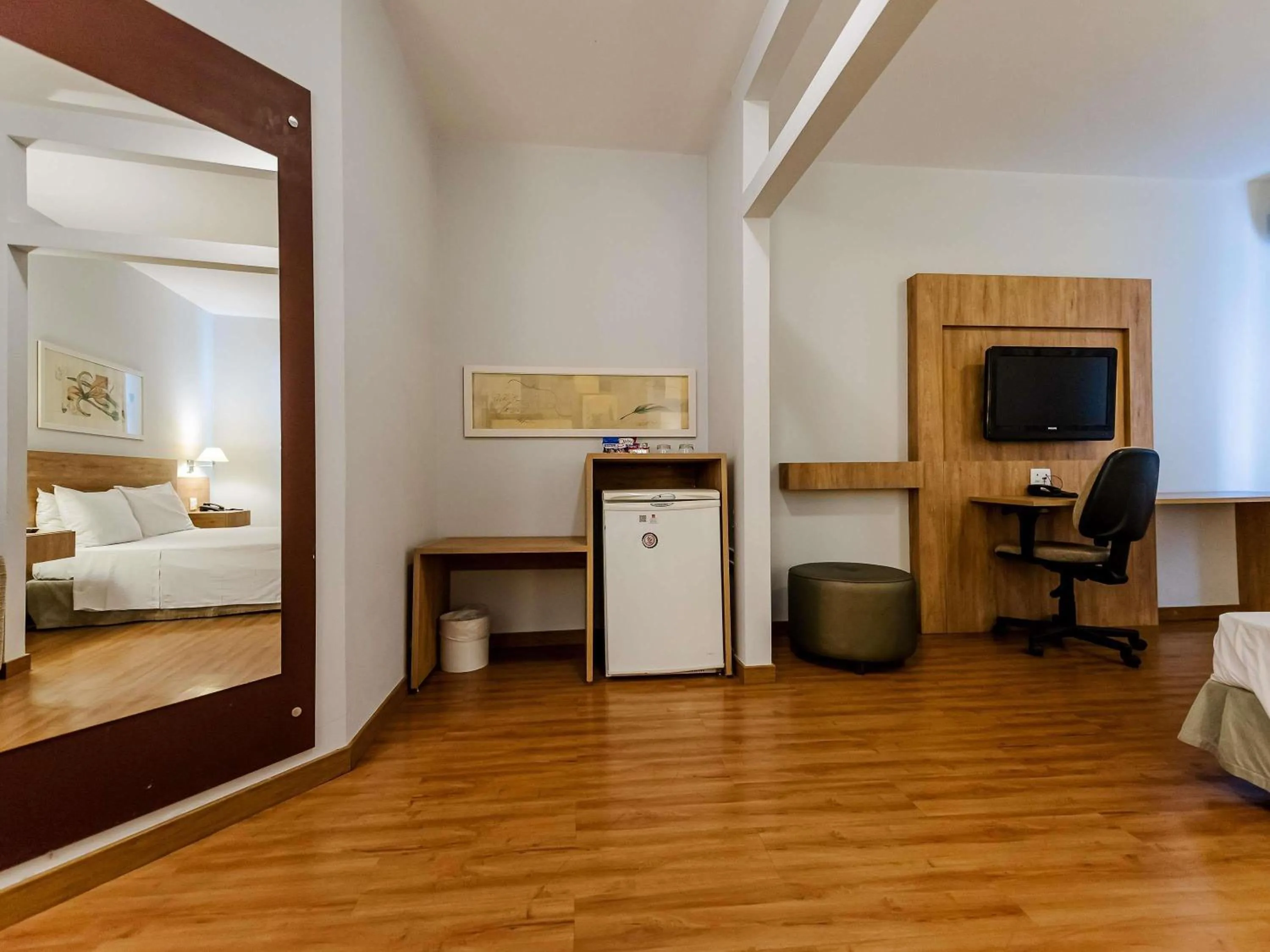 Bedroom, Bed in Ibis Styles Campinas Alphaville