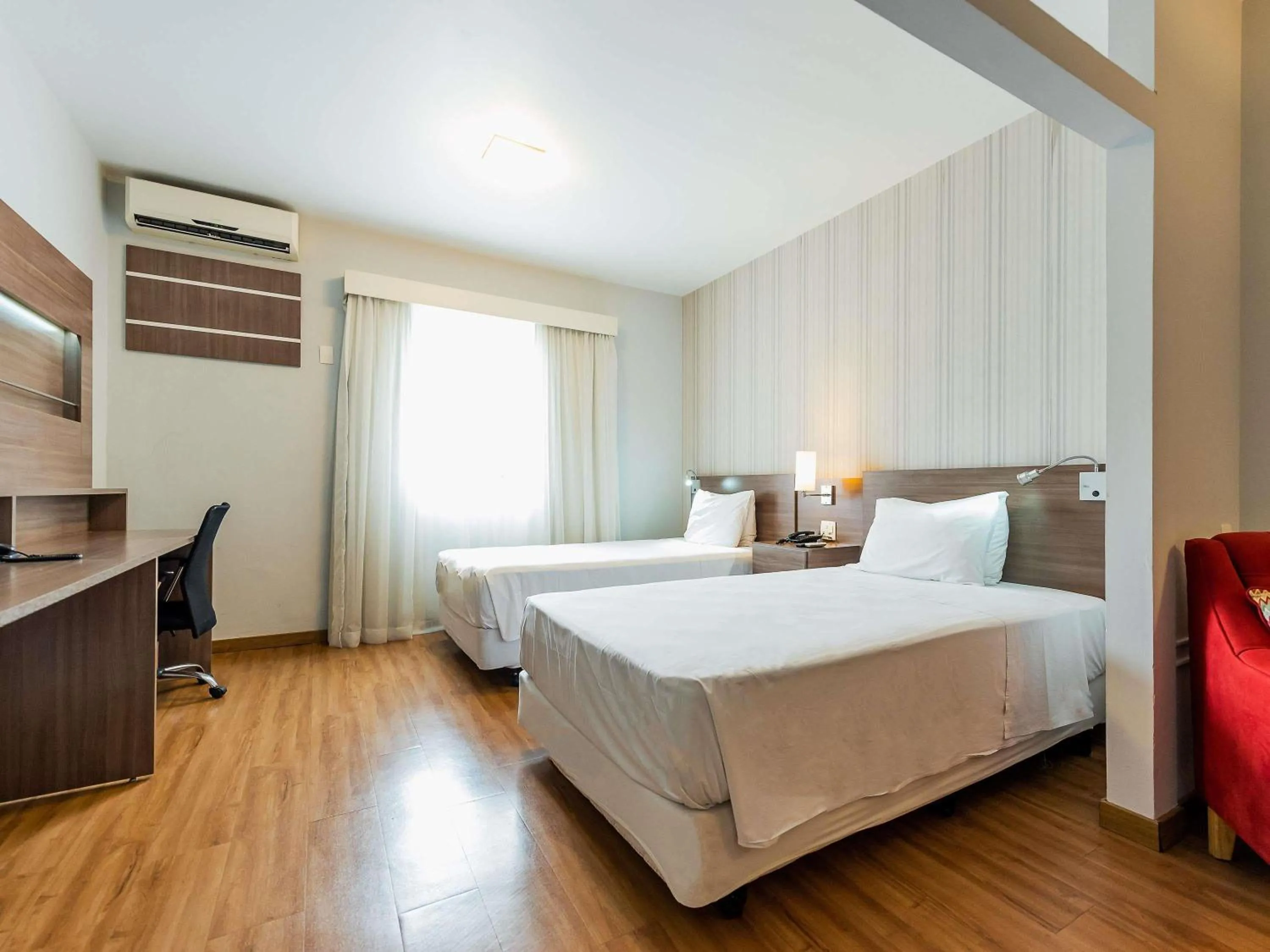 Bedroom, Bed in Ibis Styles Campinas Alphaville