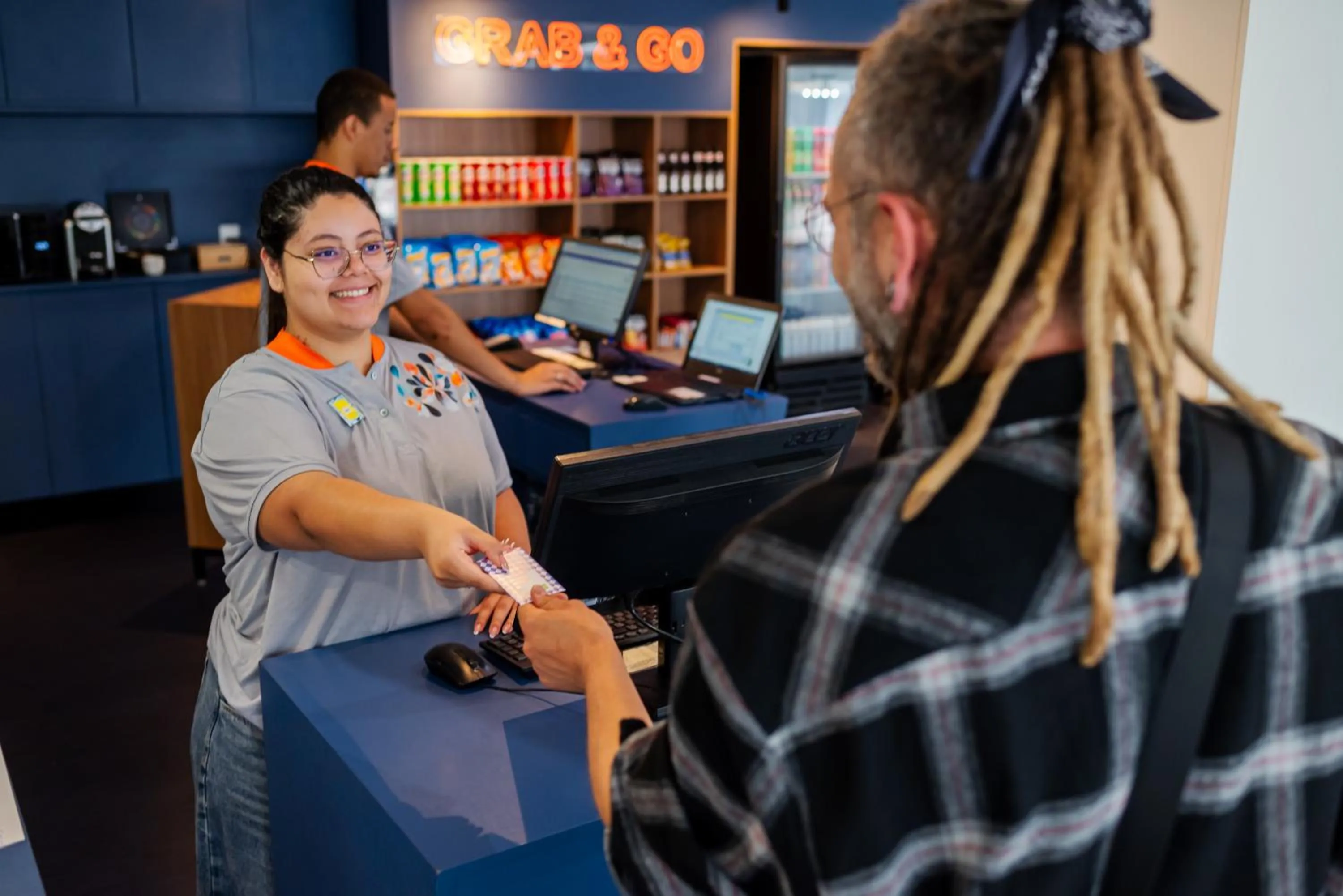 Lobby or reception in Ibis Styles Campinas Alphaville
