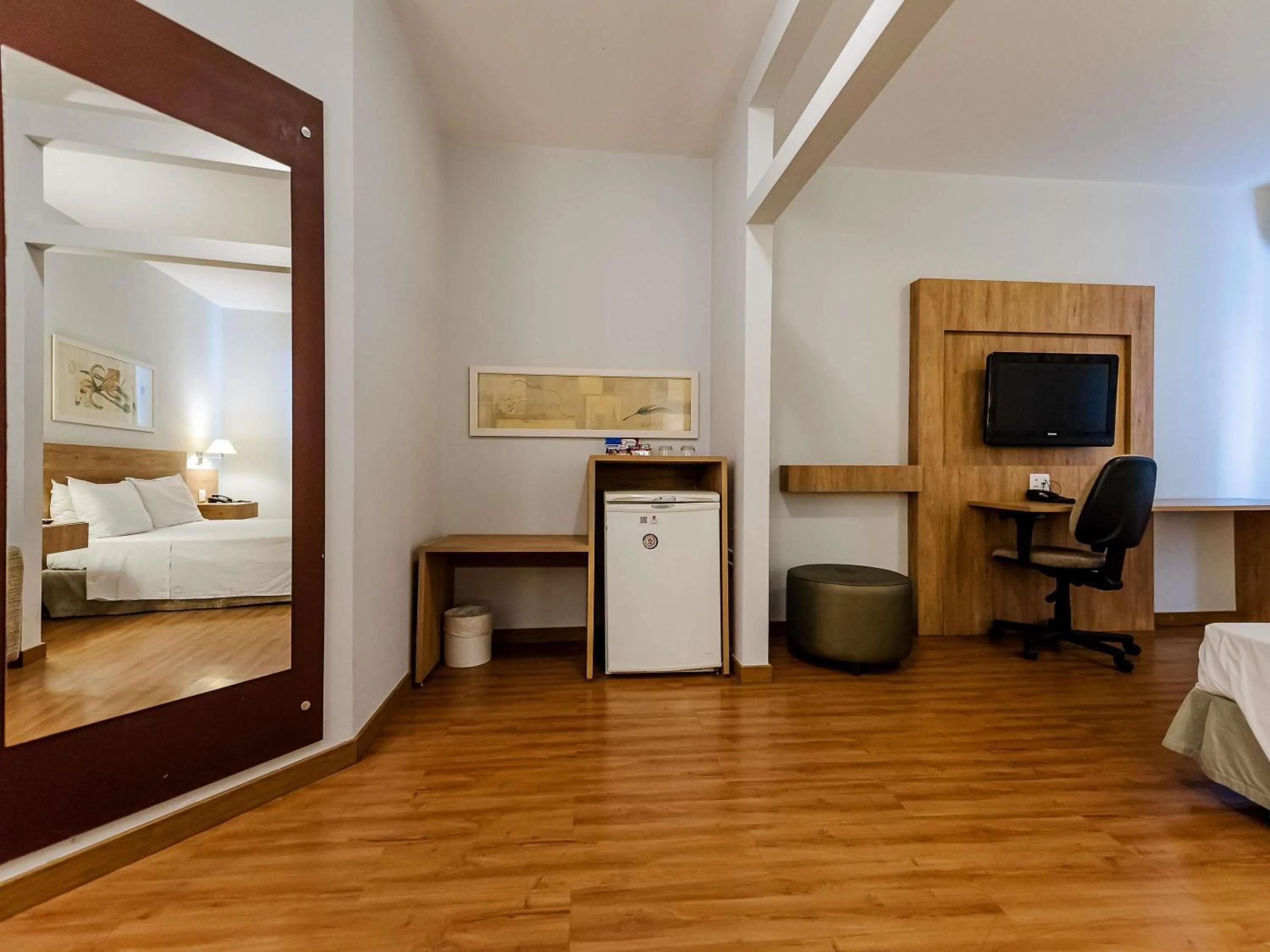 Bedroom, Bed in Ibis Styles Campinas Alphaville